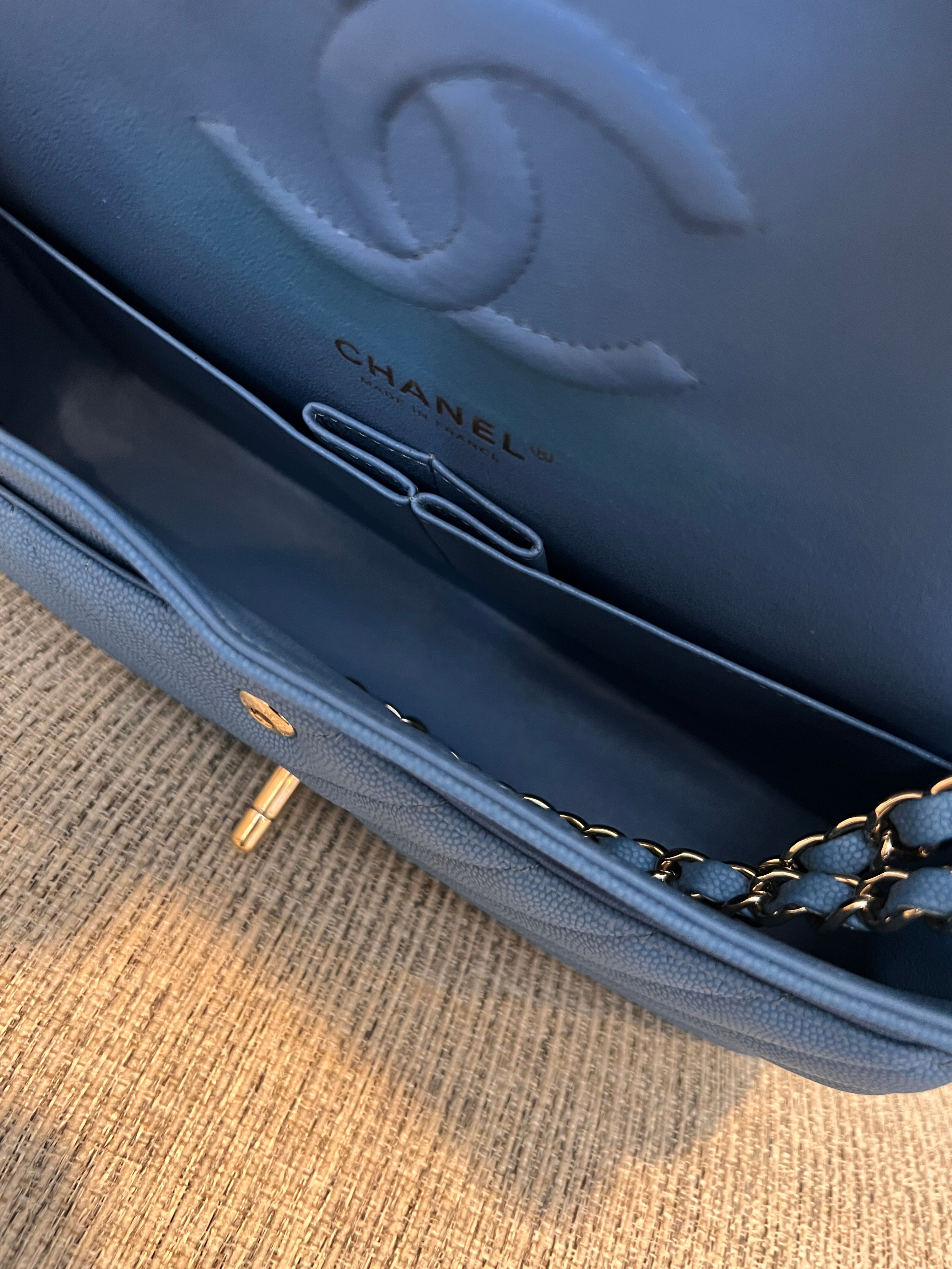 Chanel Double Flap Medium Chevron