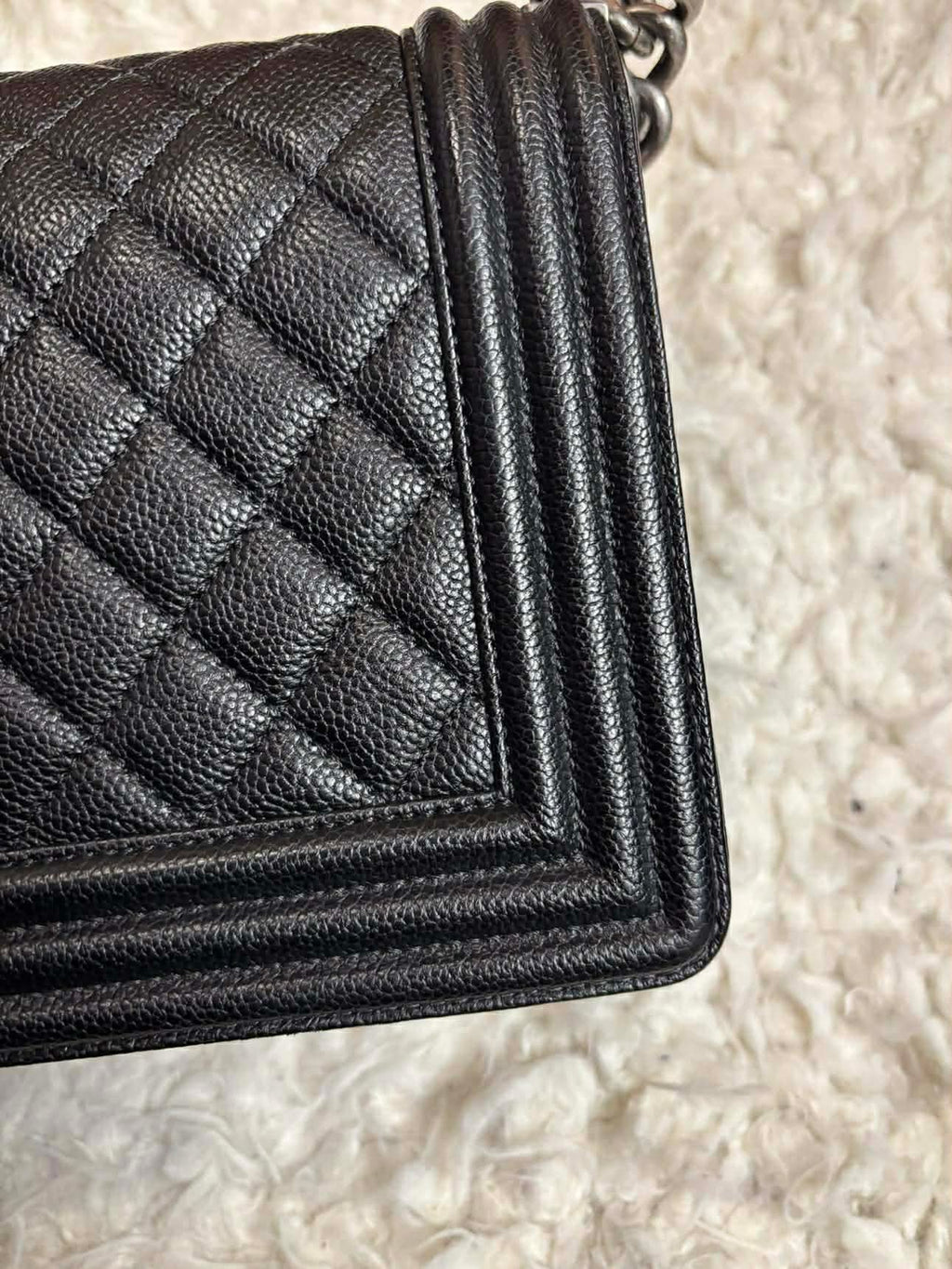 Chanel Leboy Old Medium Black