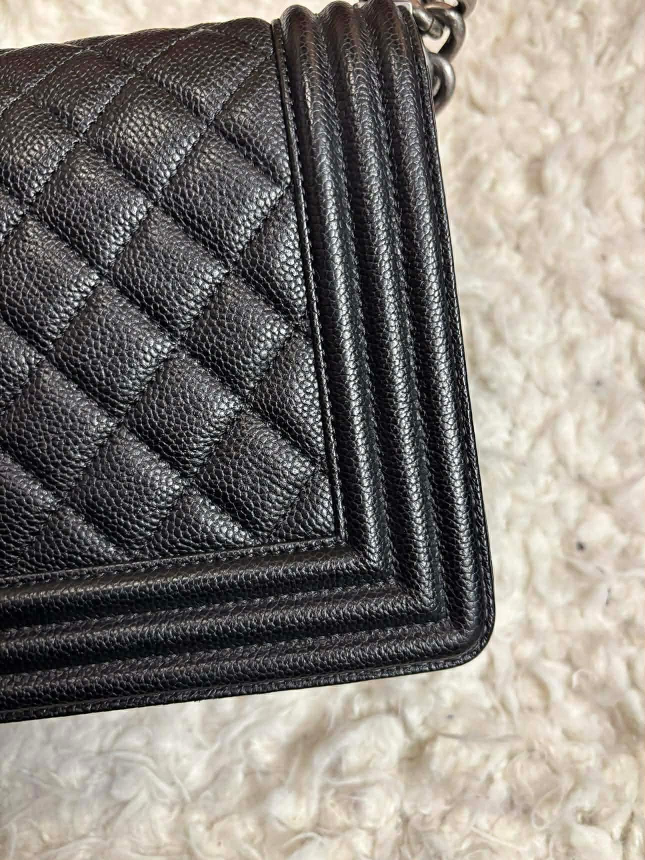 Chanel Leboy Old Medium Black