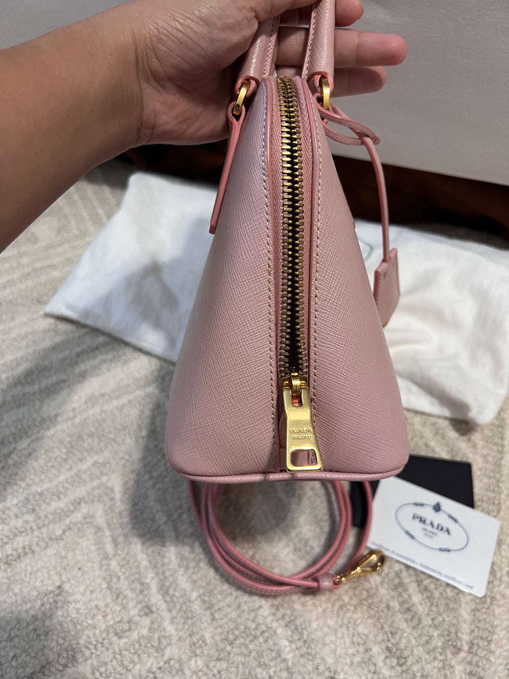 Prada Saffiano Pink