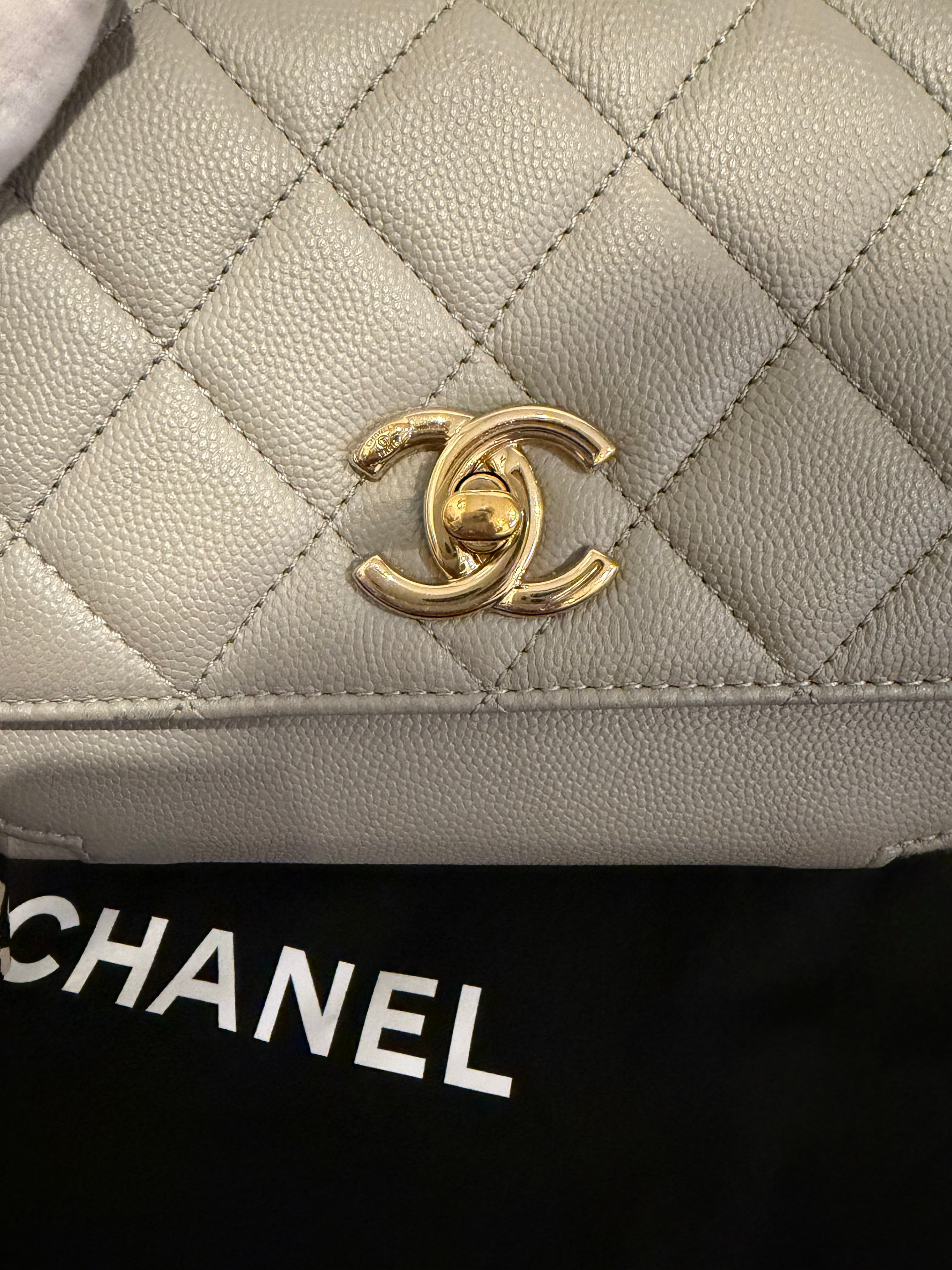 Chanel Business Affinity Grey Small