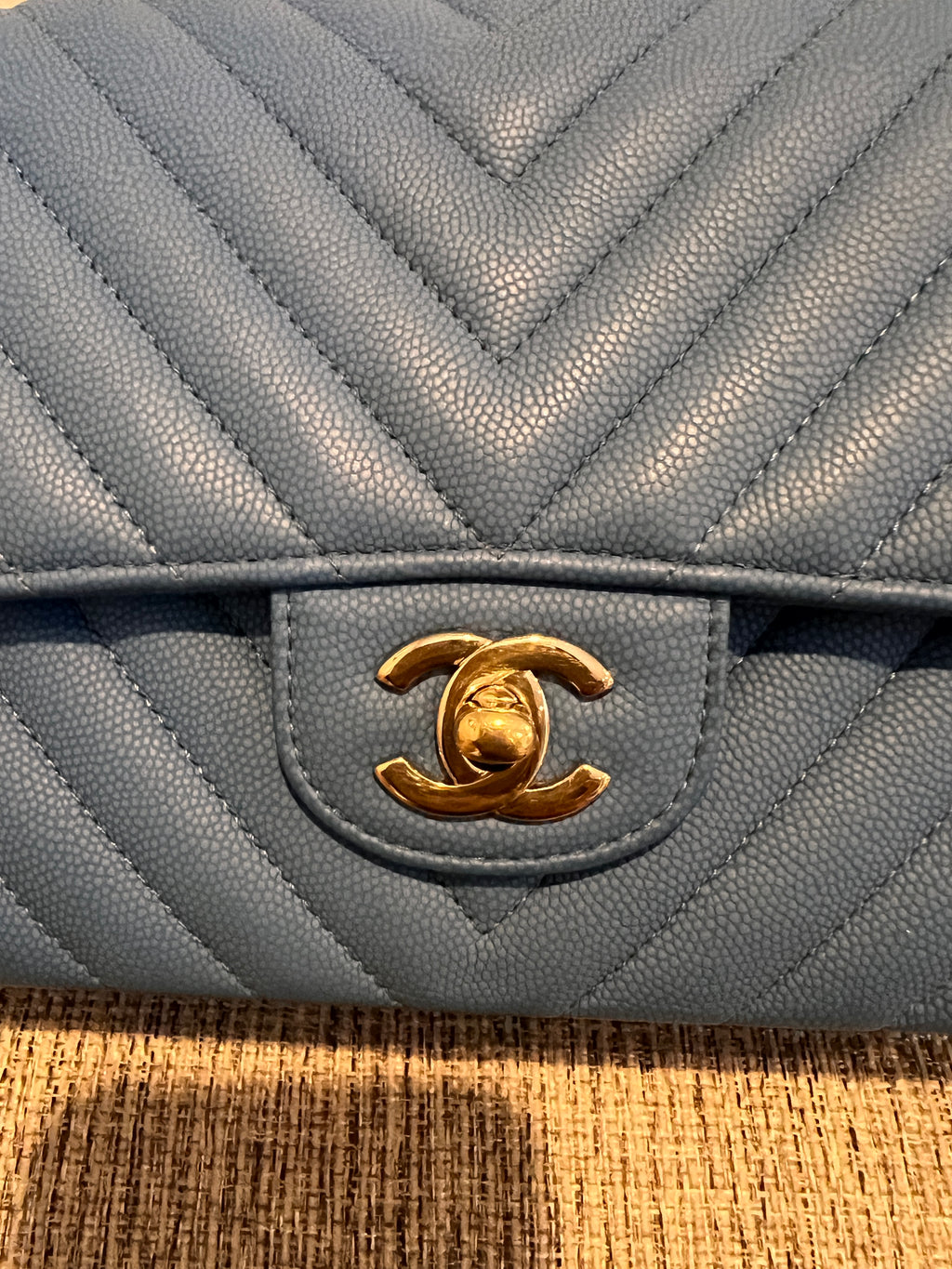 Chanel Double Flap Medium Chevron