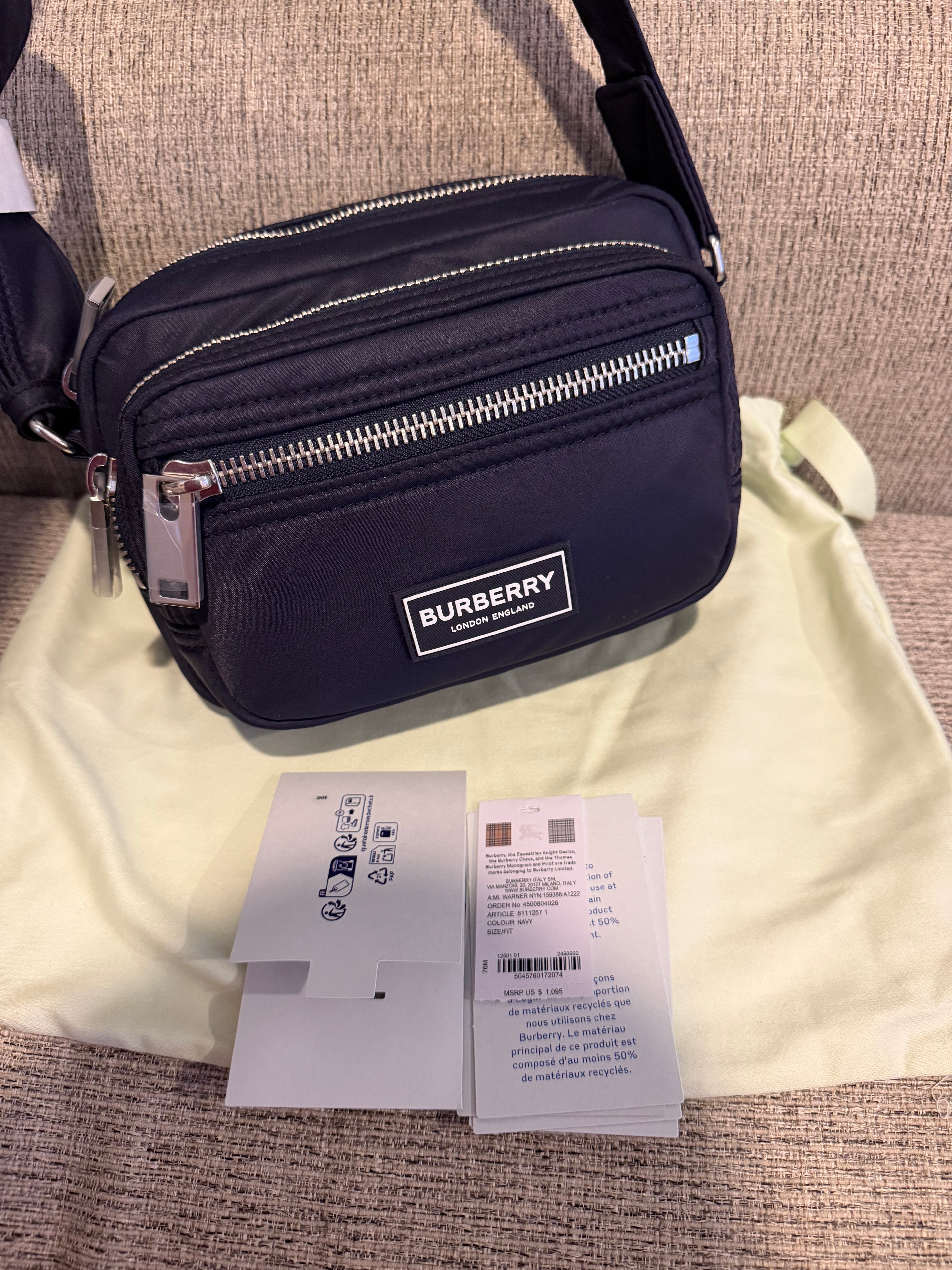Burberry Blue Crossbody