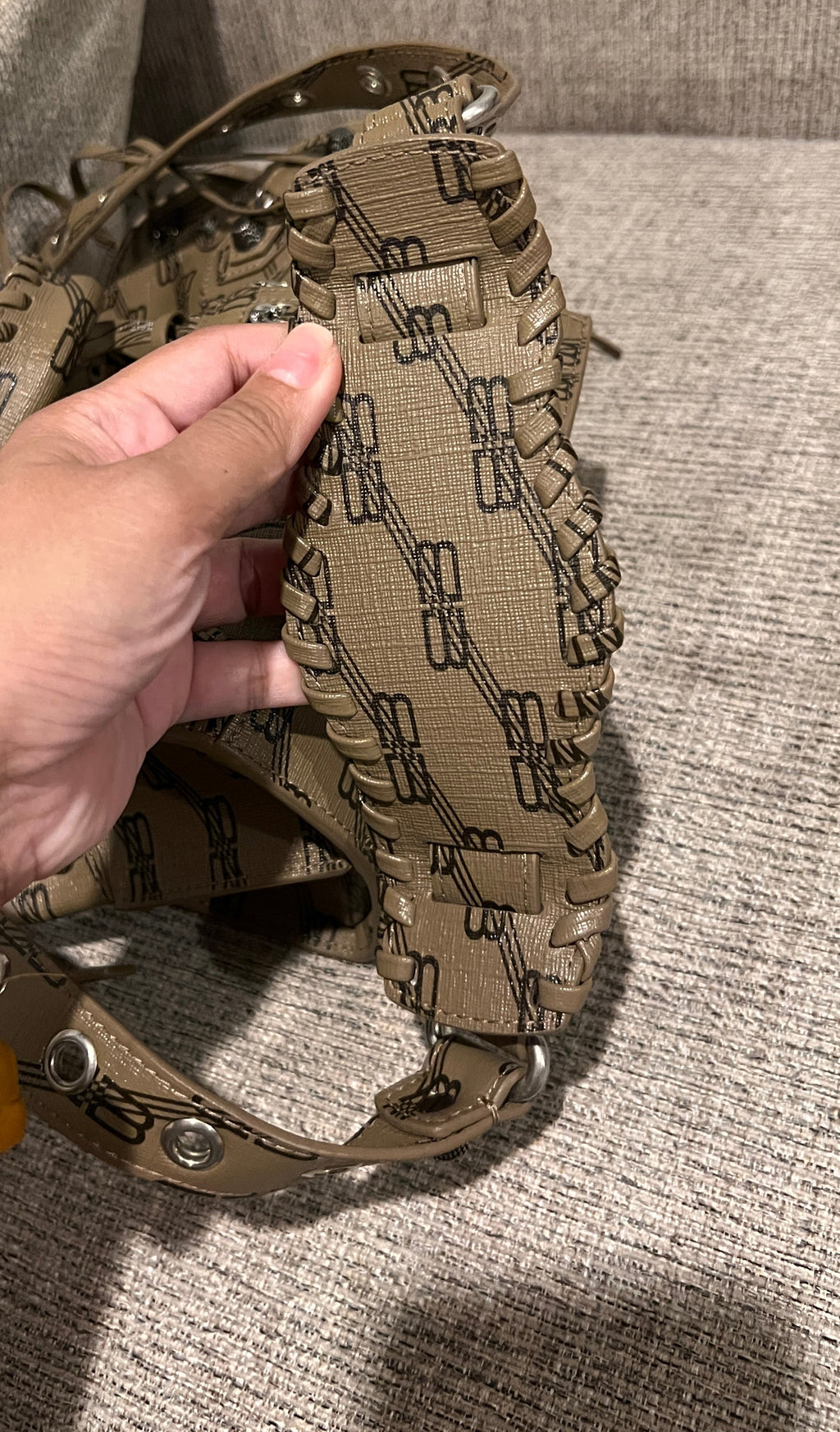 Balenciaga Neo Cagole Monogram XS Crossbody