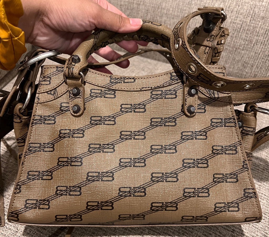 Balenciaga Neo Cagole Monogram XS Crossbody