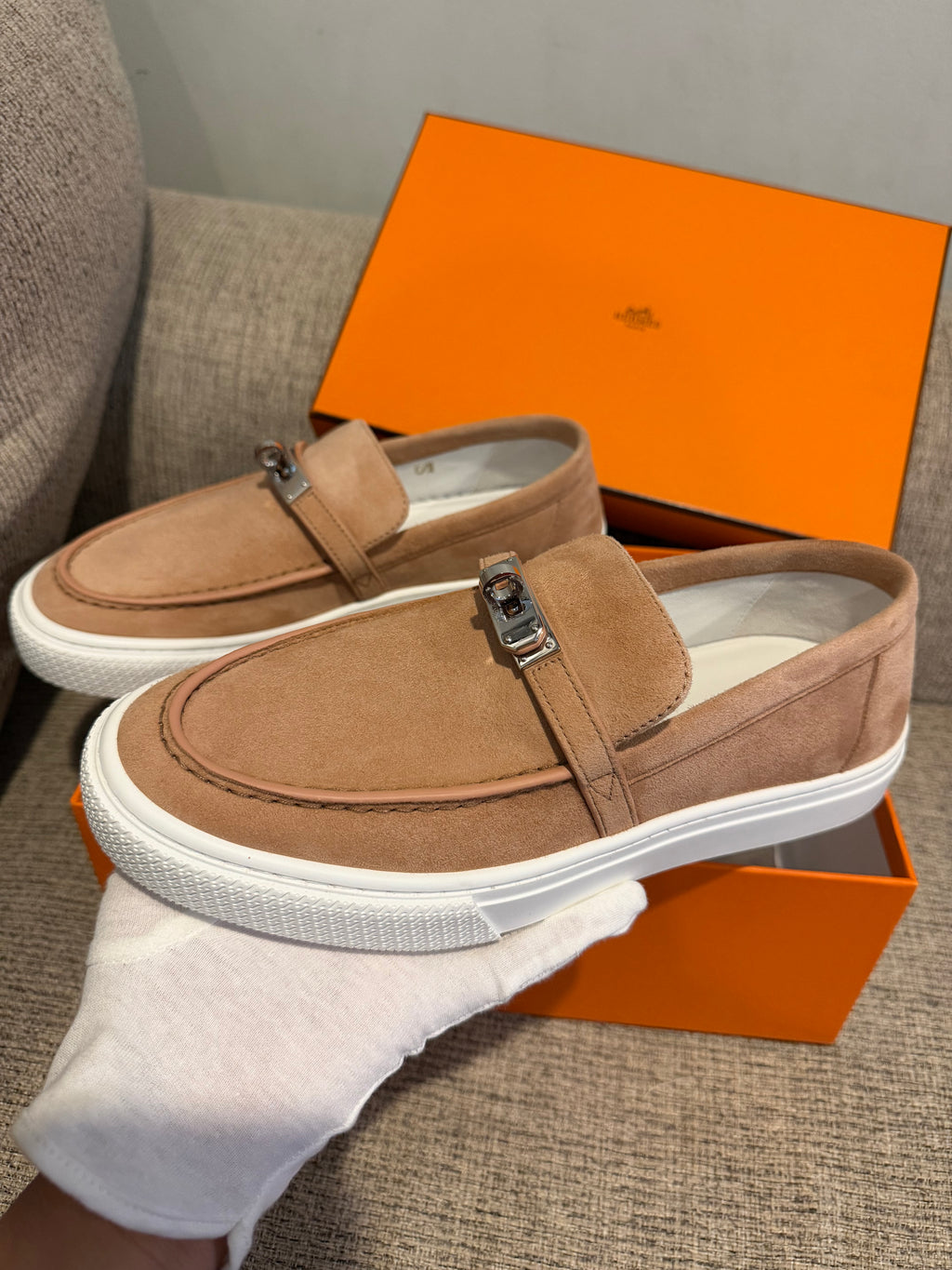 Hermes Game Sneakers