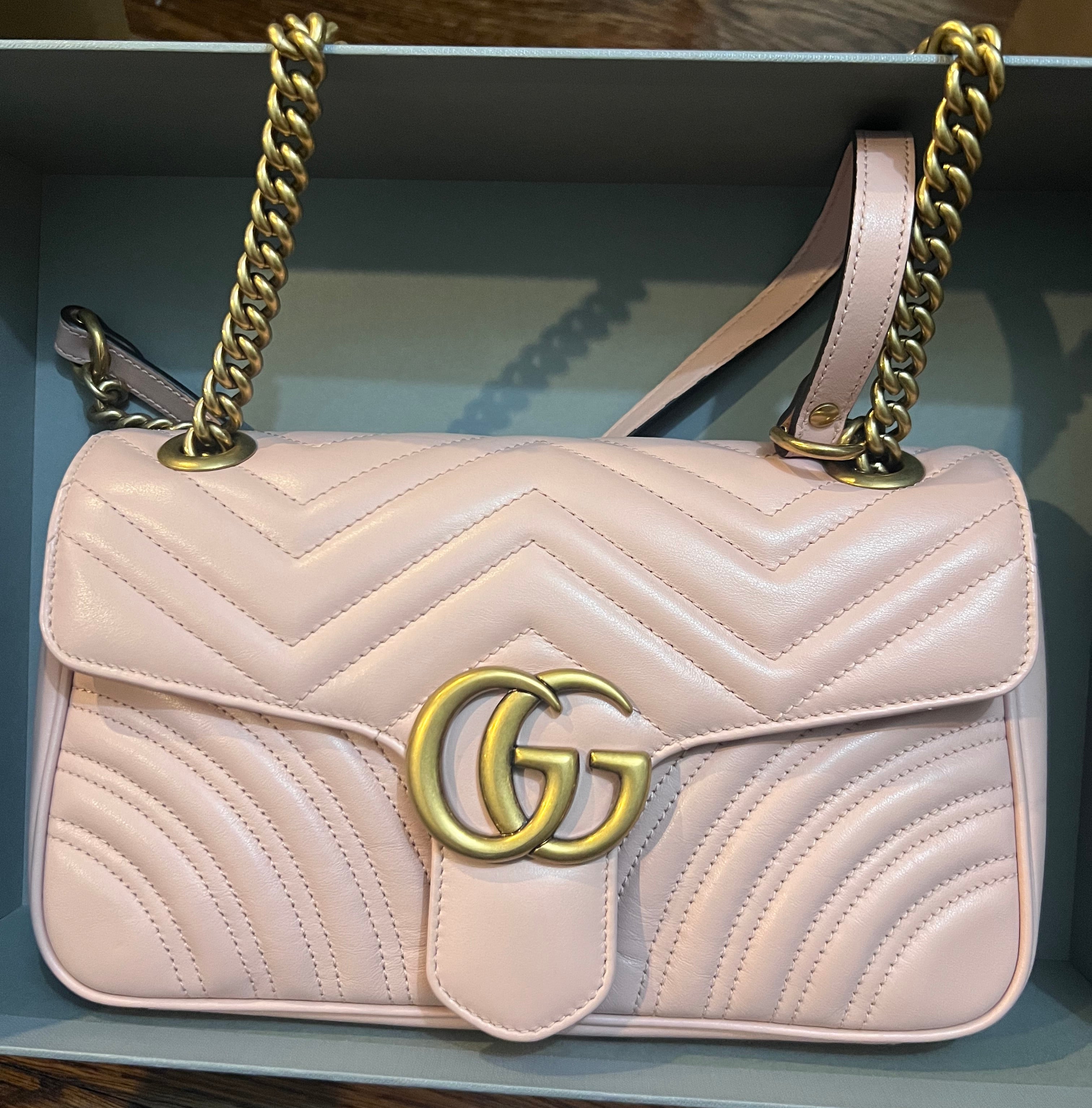 Gucci Marmont Small Flap Pink