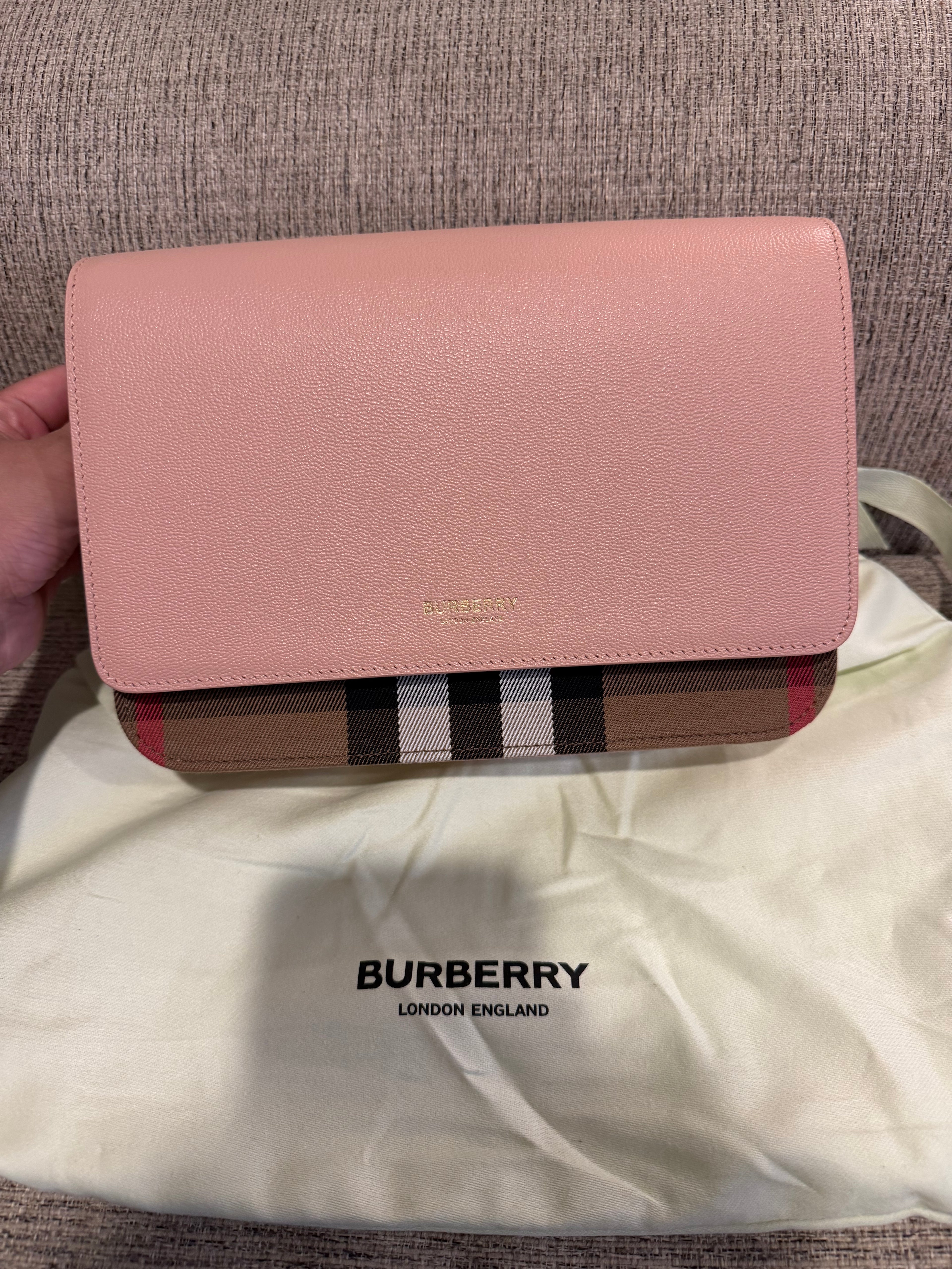 Burberry Pink Medium Crossbody Pink