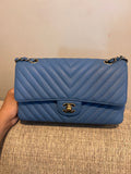 Chanel Double Flap Medium Chevron