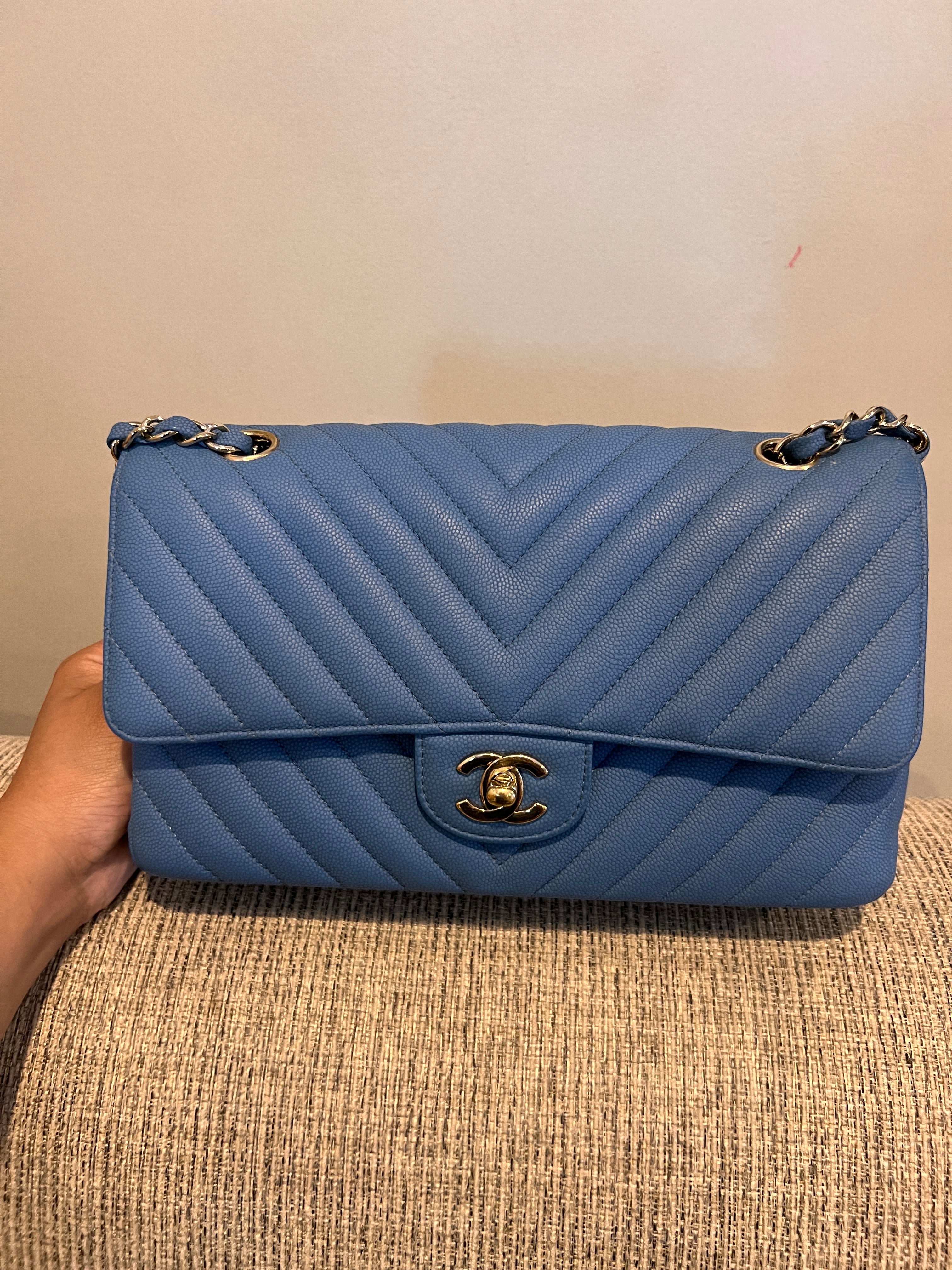 Chanel Double Flap Medium Chevron