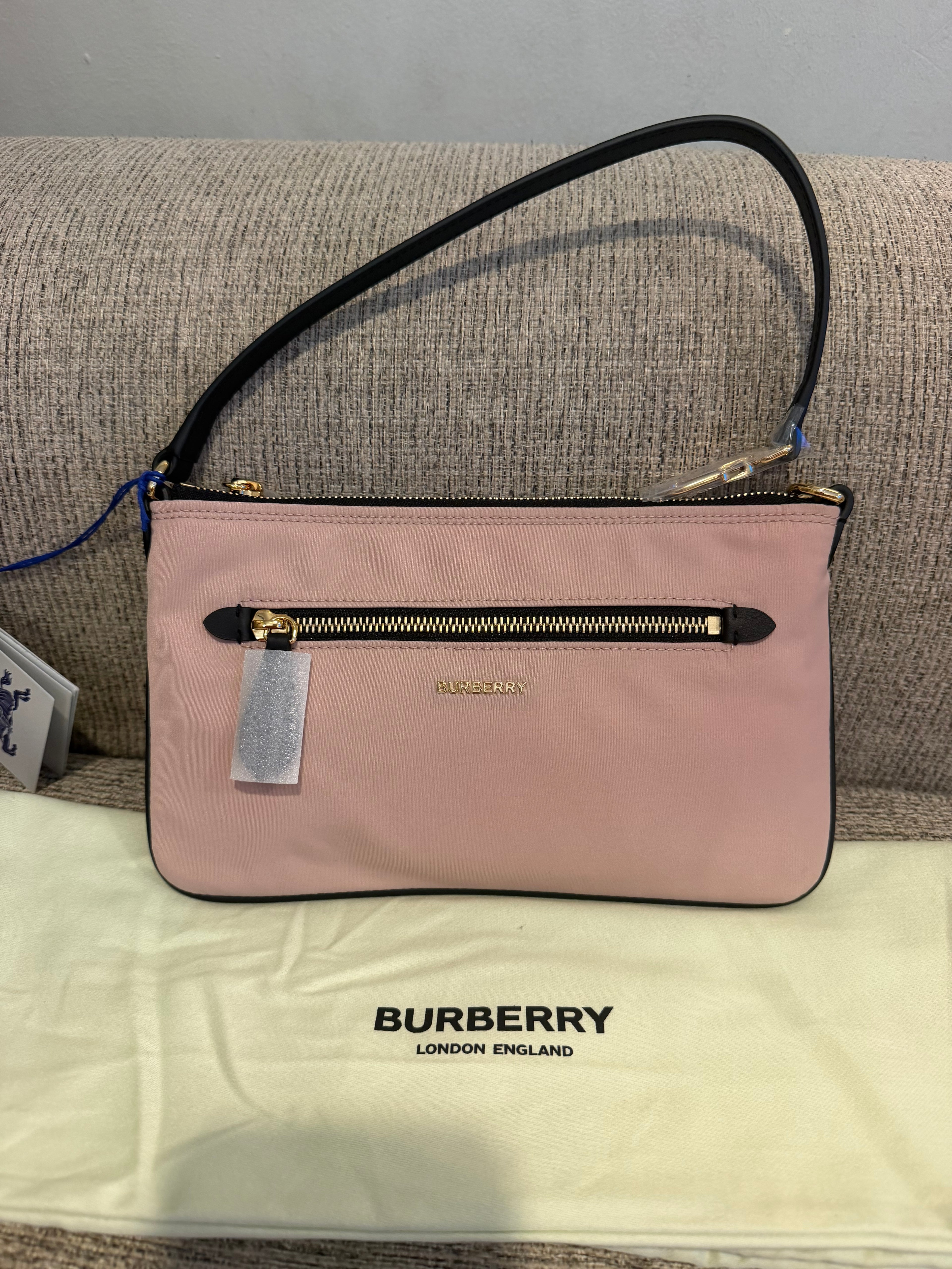 Burberry Nylon Hand/ Shoulder Bag
