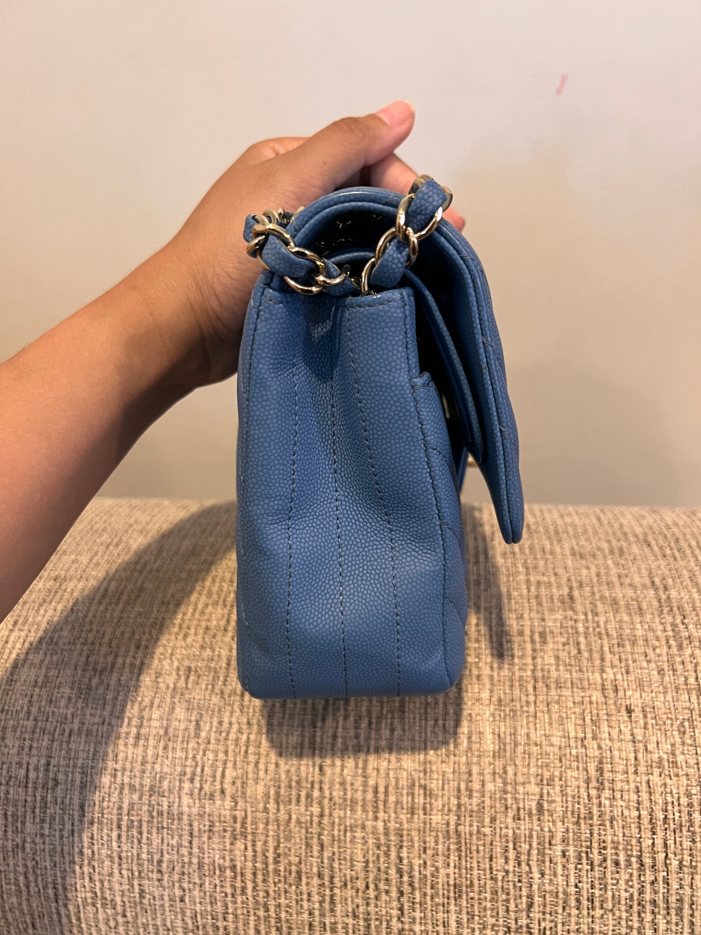 Chanel Double Flap Medium Chevron
