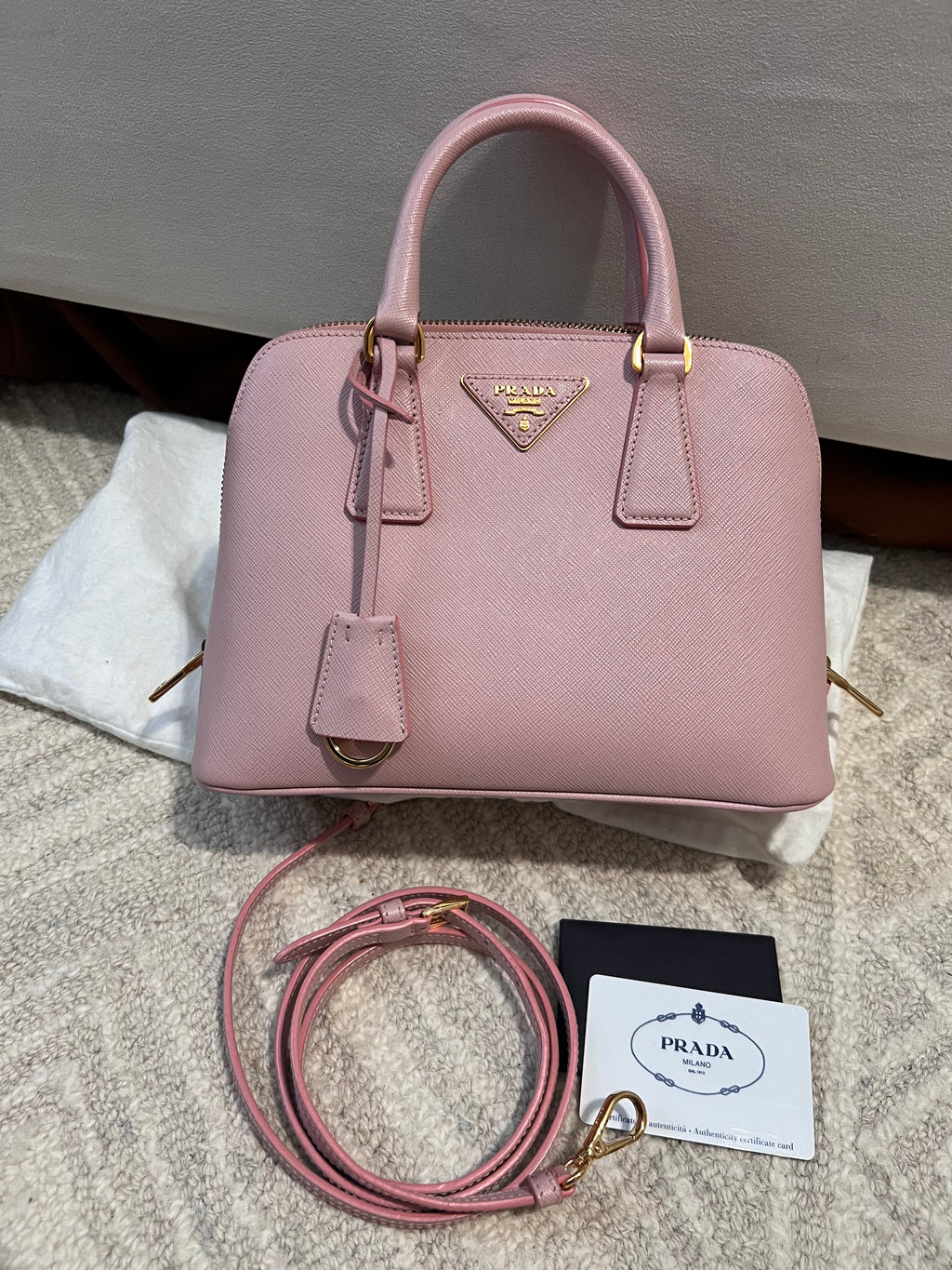 Prada Saffiano Pink