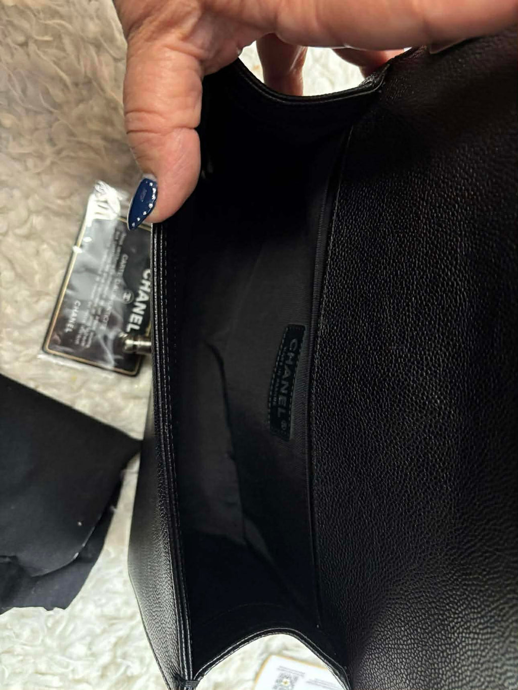 Chanel Leboy Old Medium Black