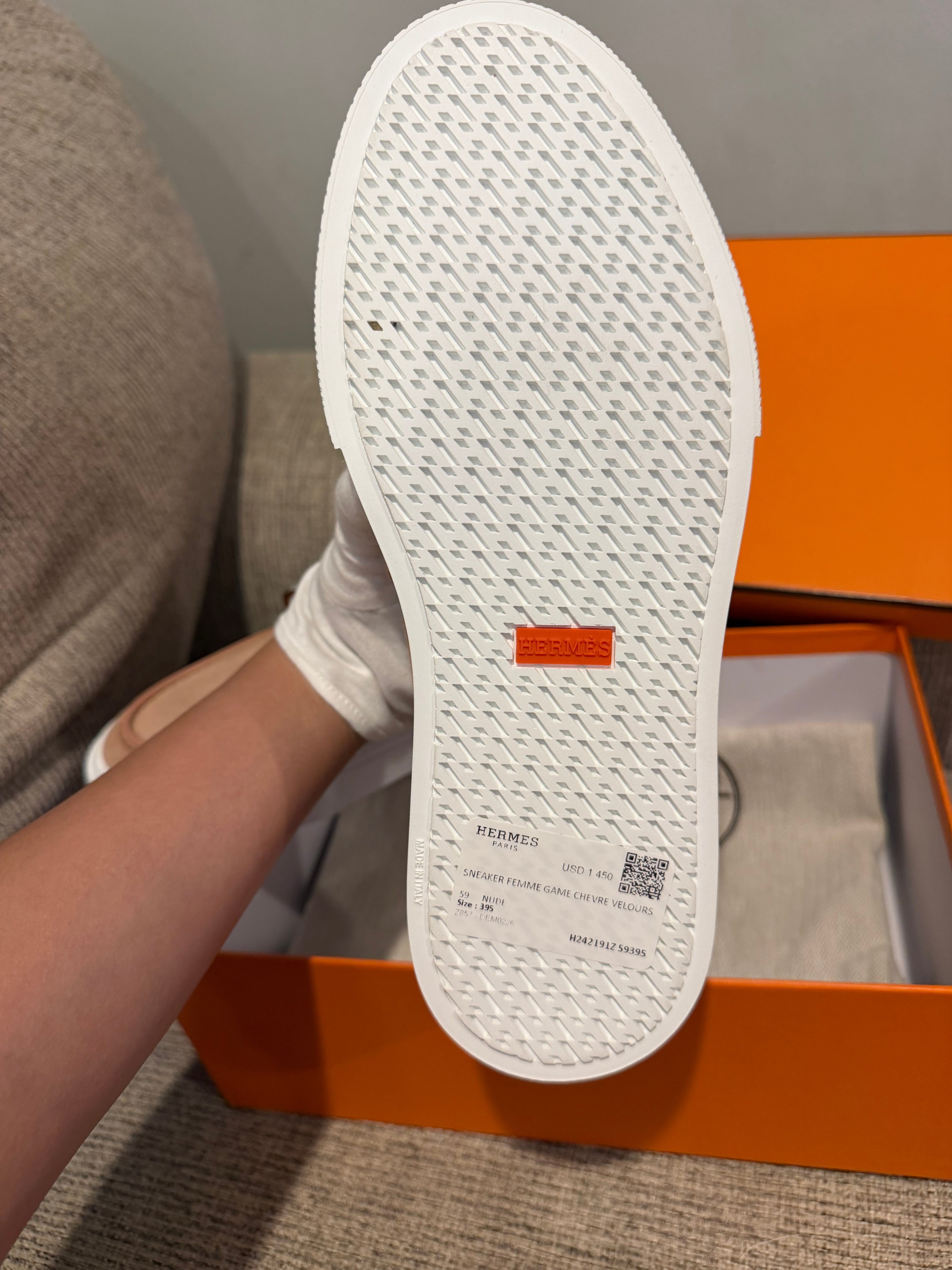 Hermes Game Sneakers