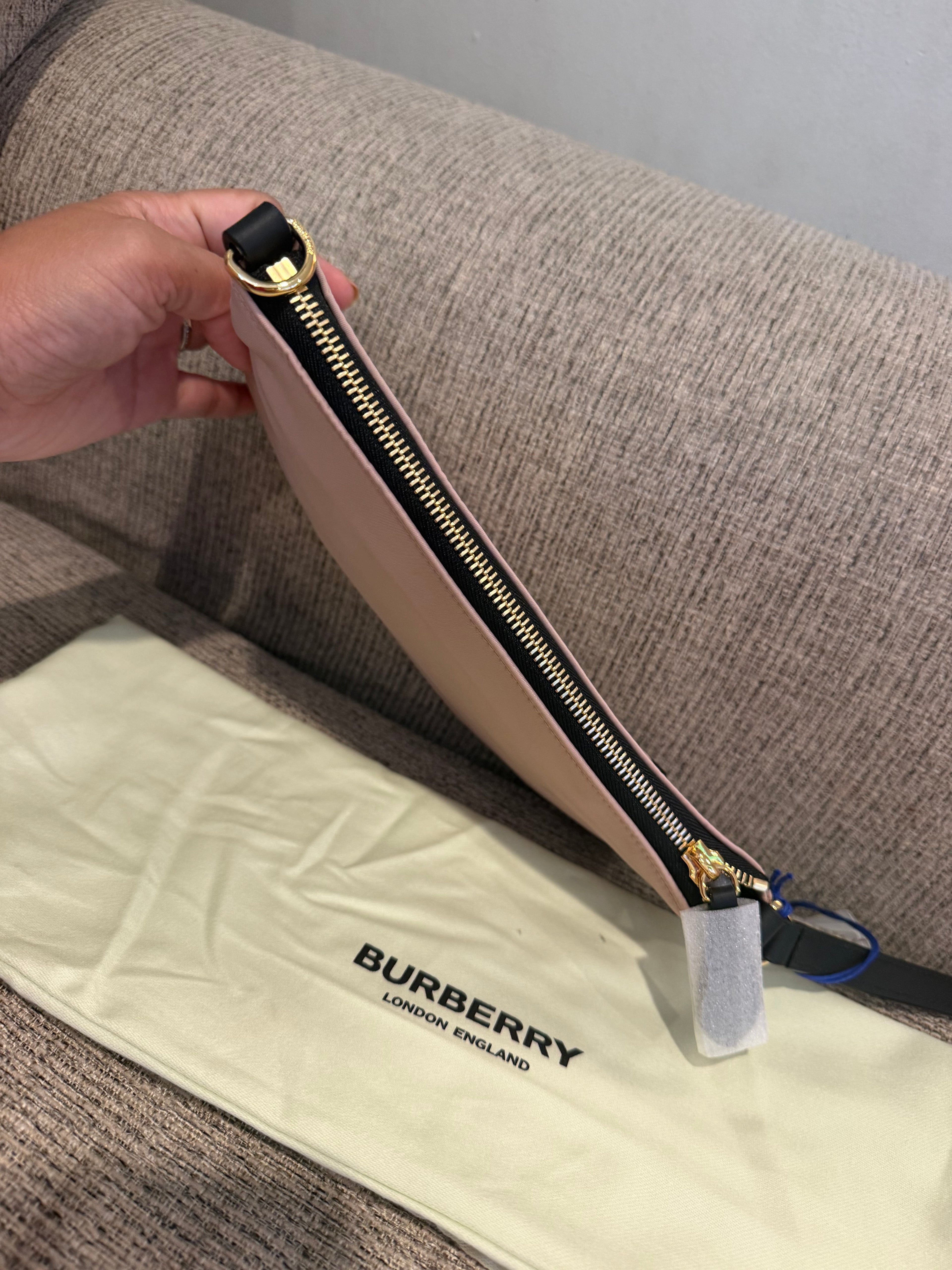 Burberry Nylon Hand/ Shoulder Bag