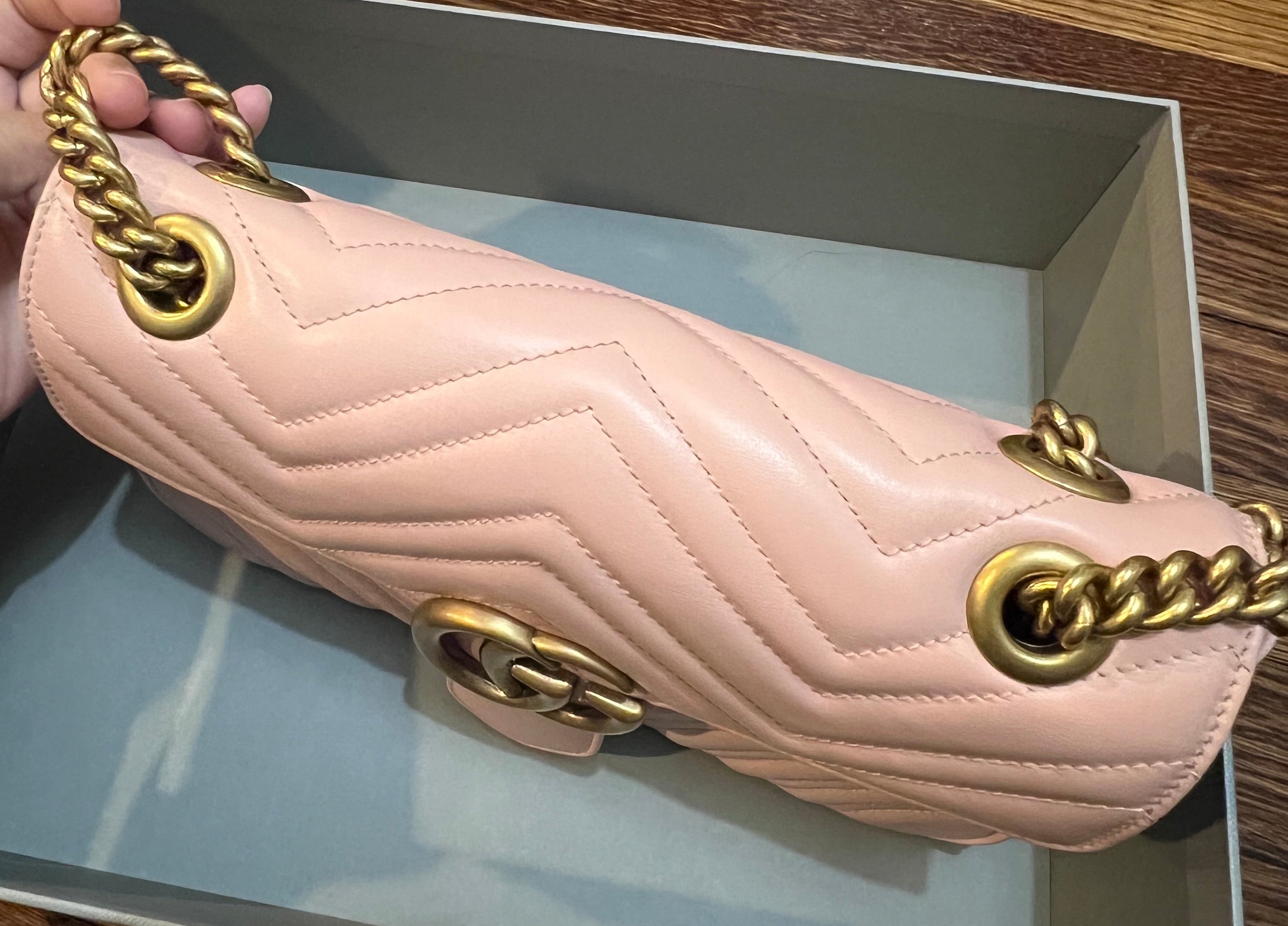 Gucci Marmont Small Flap Pink