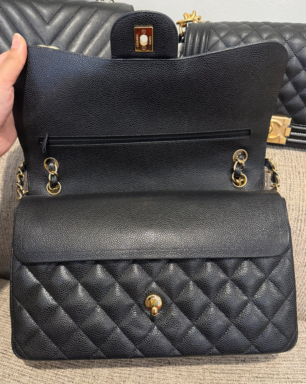 Chanel Double Flap Jumbo