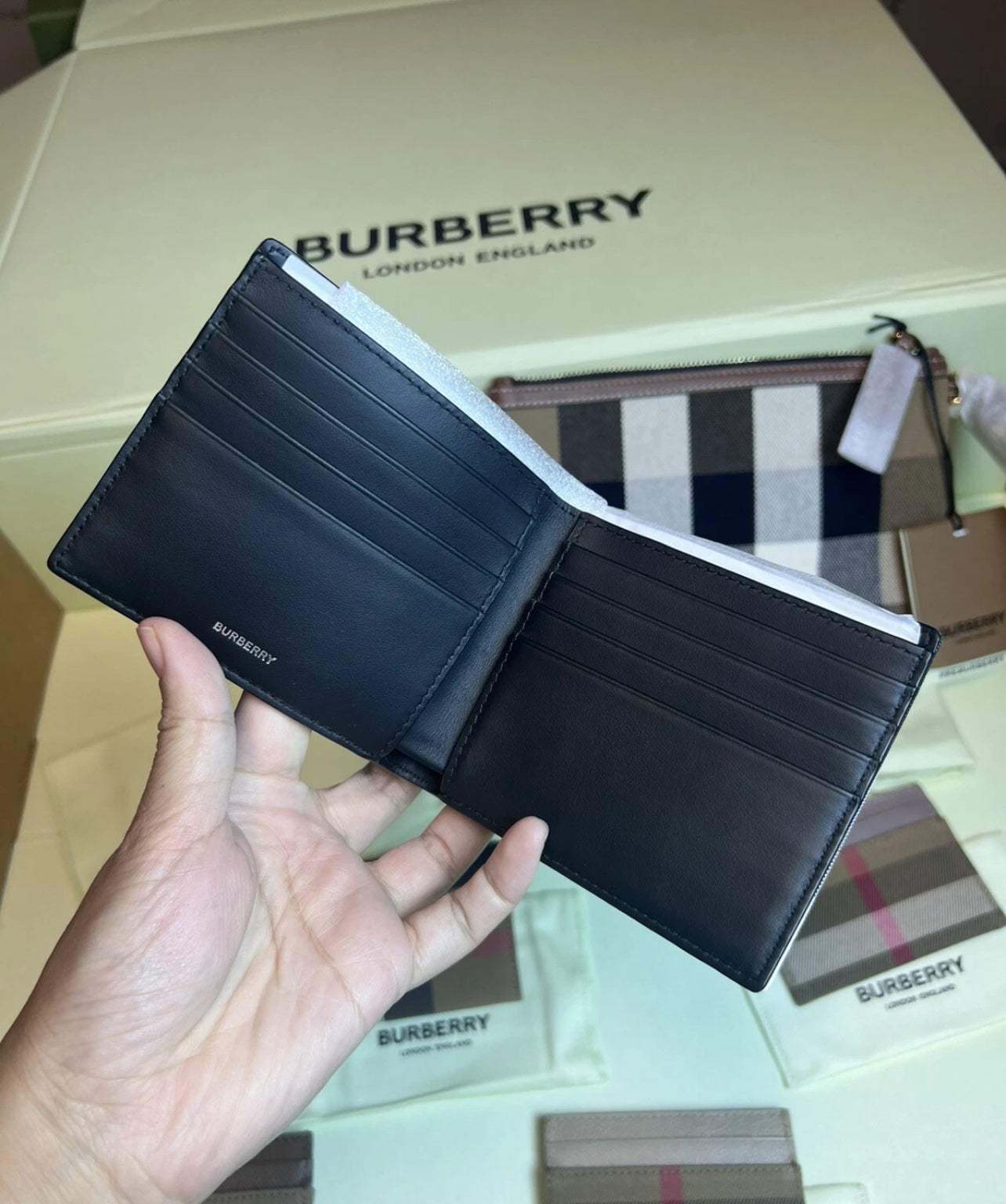 Burberry Men’s Bifold Wallet