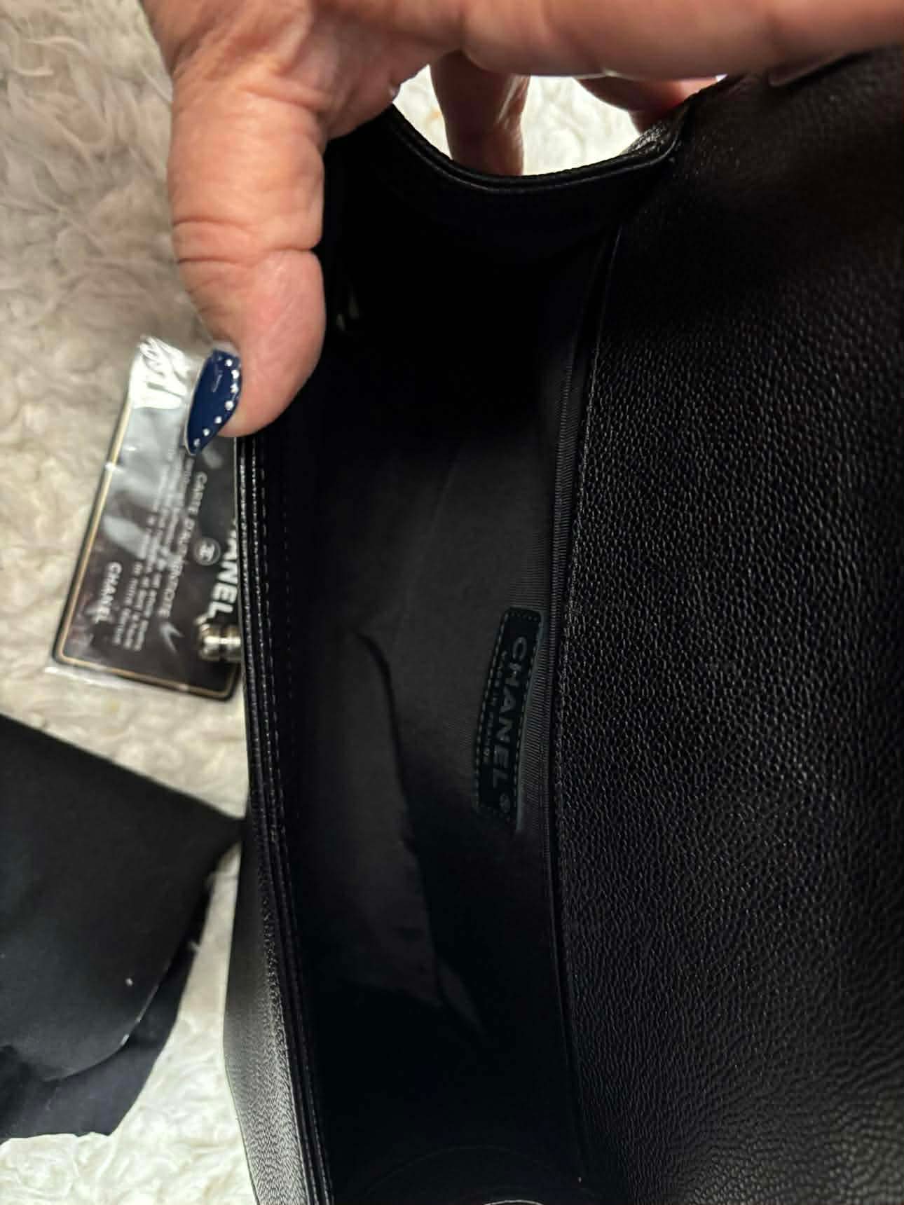 Chanel Leboy Old Medium Black