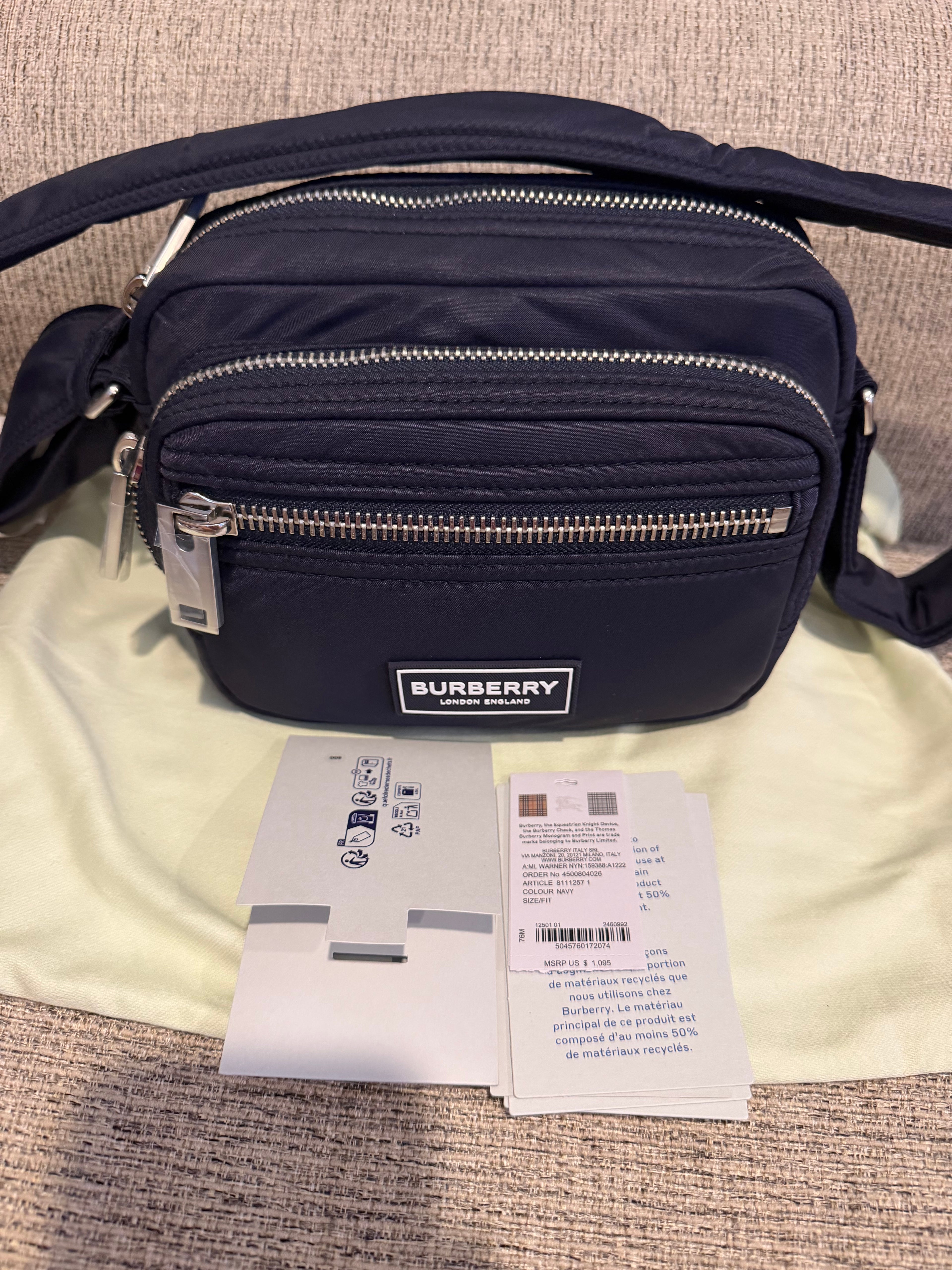 Burberry Blue Crossbody