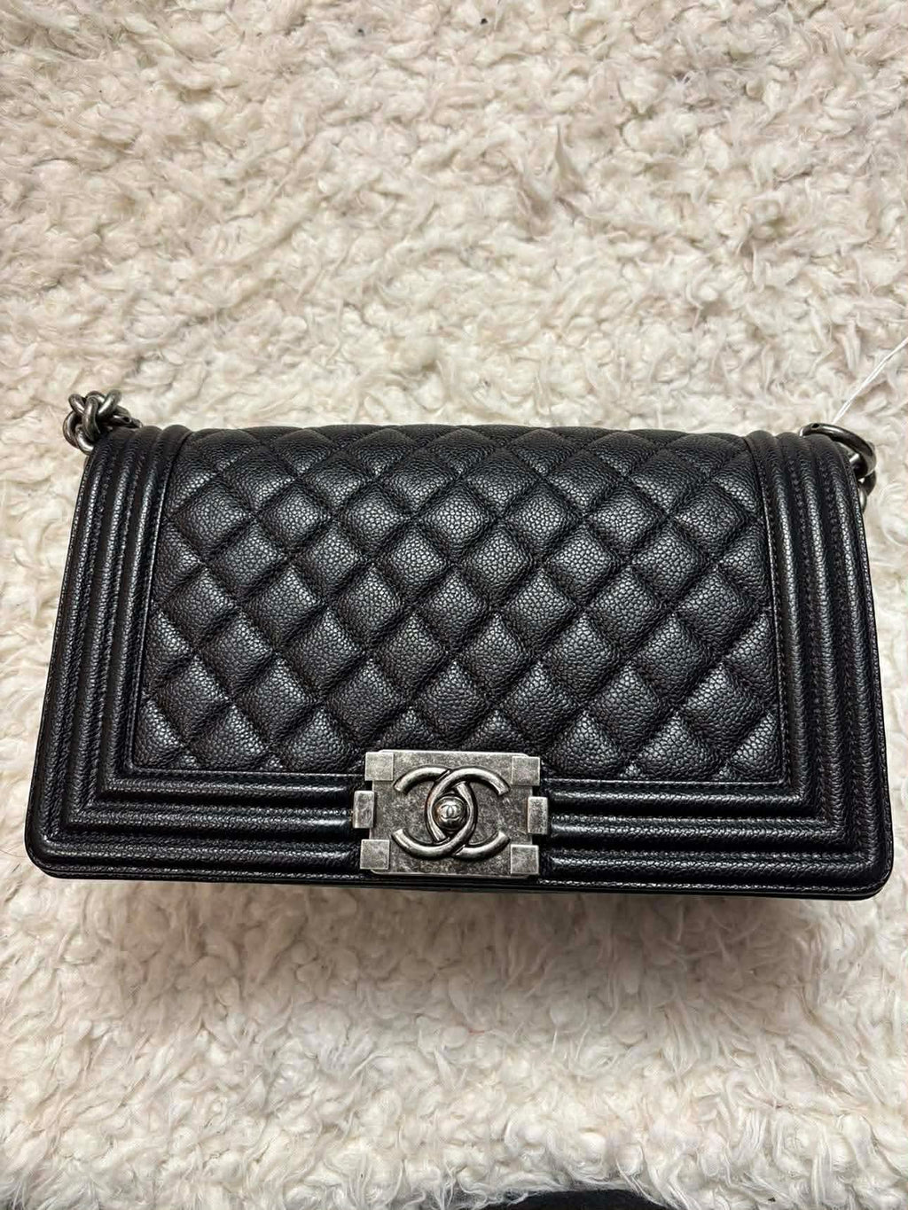Chanel Leboy Old Medium Black