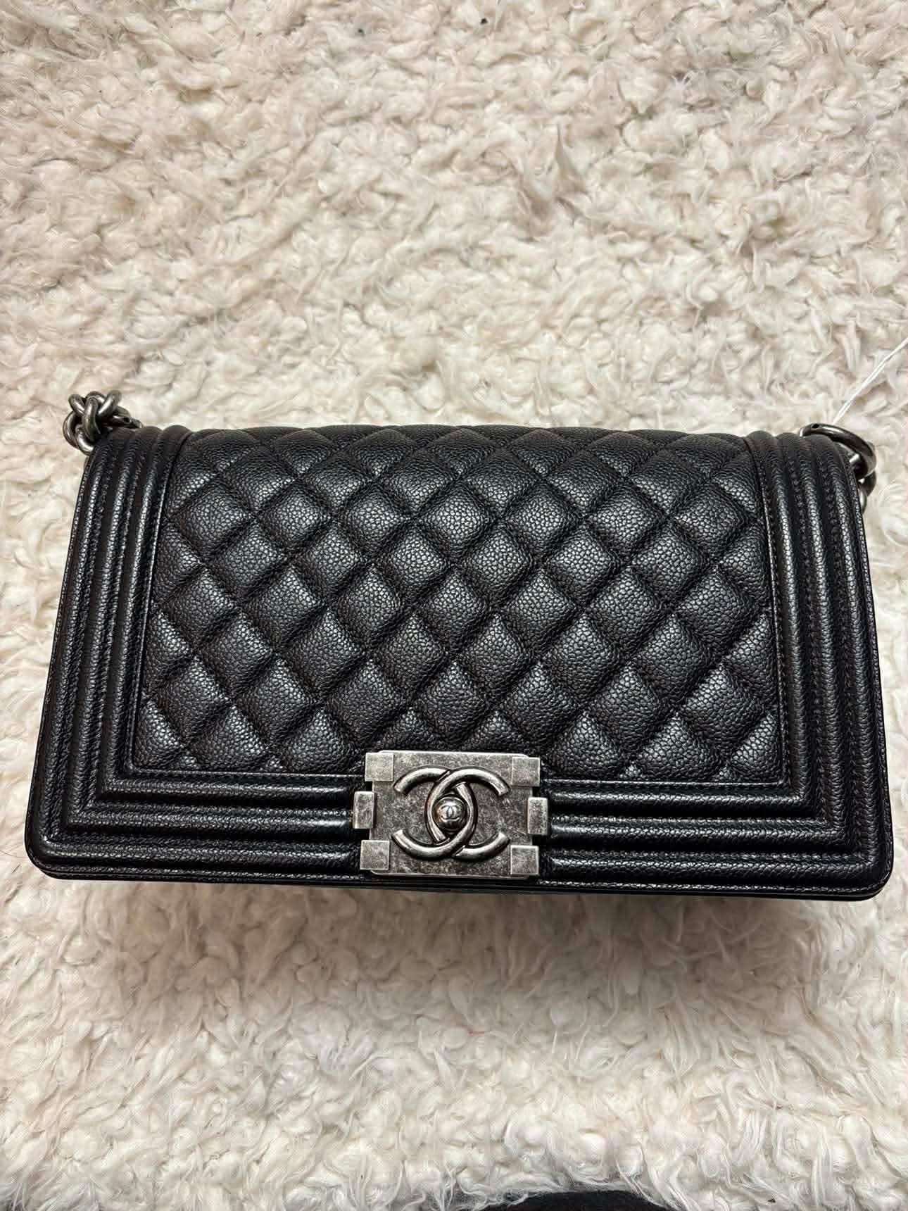 Chanel Leboy Old Medium Black