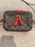 Louis Vuitton Saintonge Red