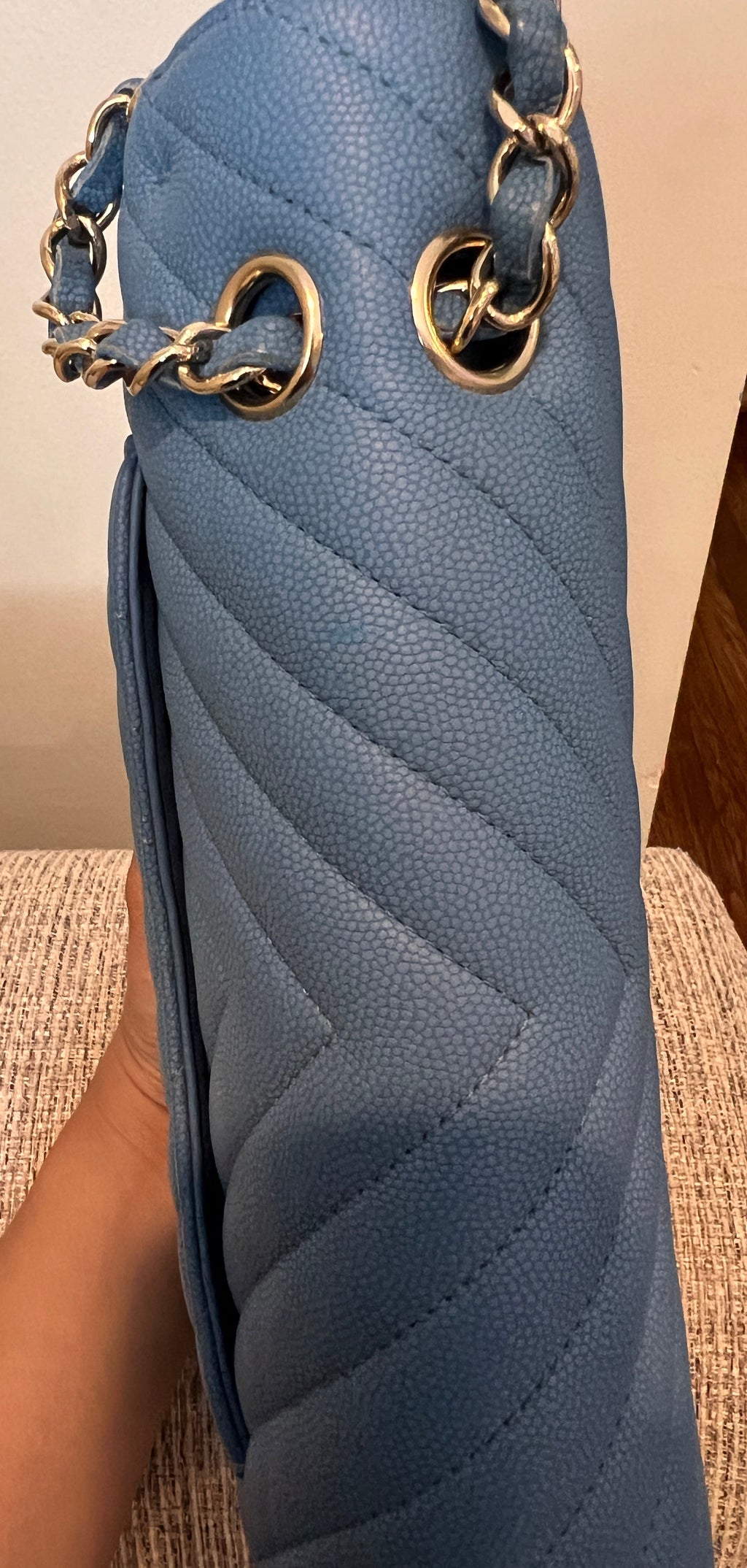 Chanel Double Flap Medium Chevron