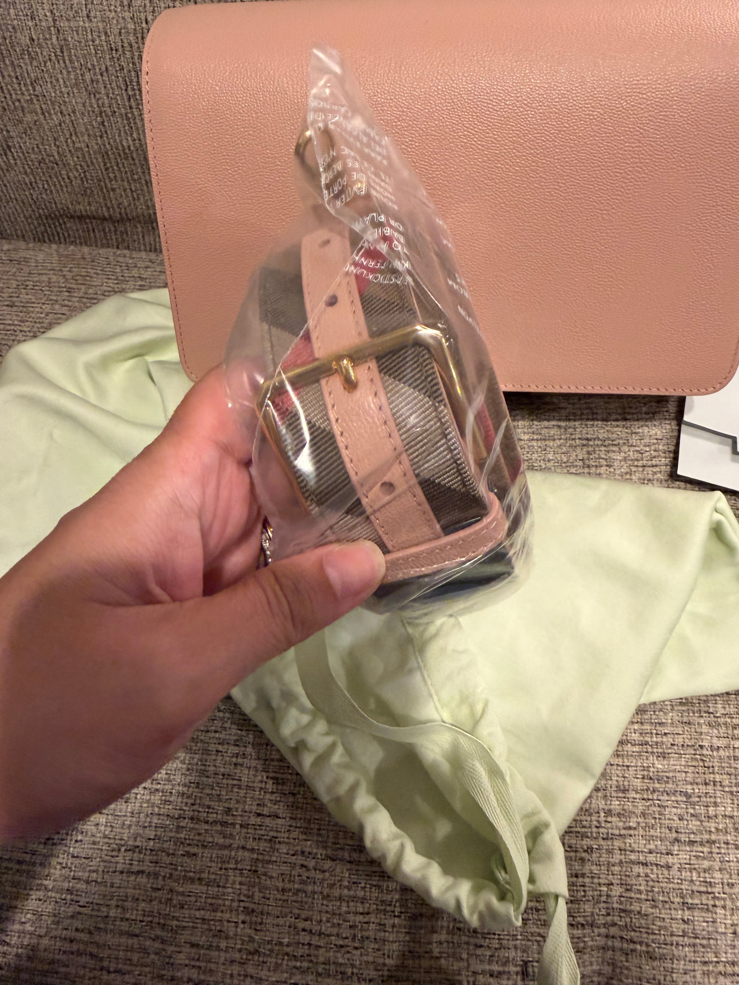 Burberry Pink Medium Crossbody Pink