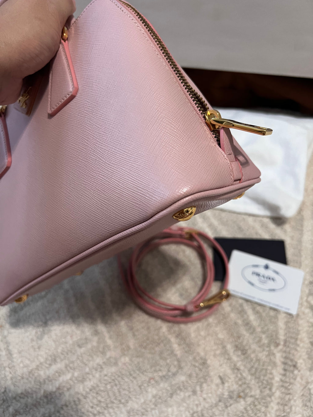 Prada Saffiano Pink