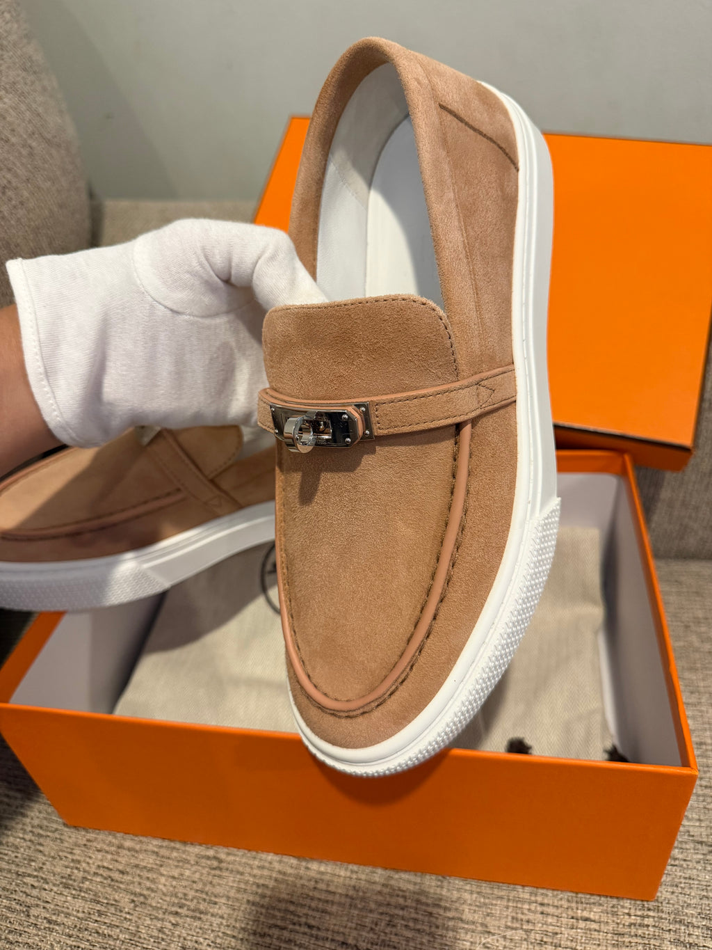 Hermes Game Sneakers