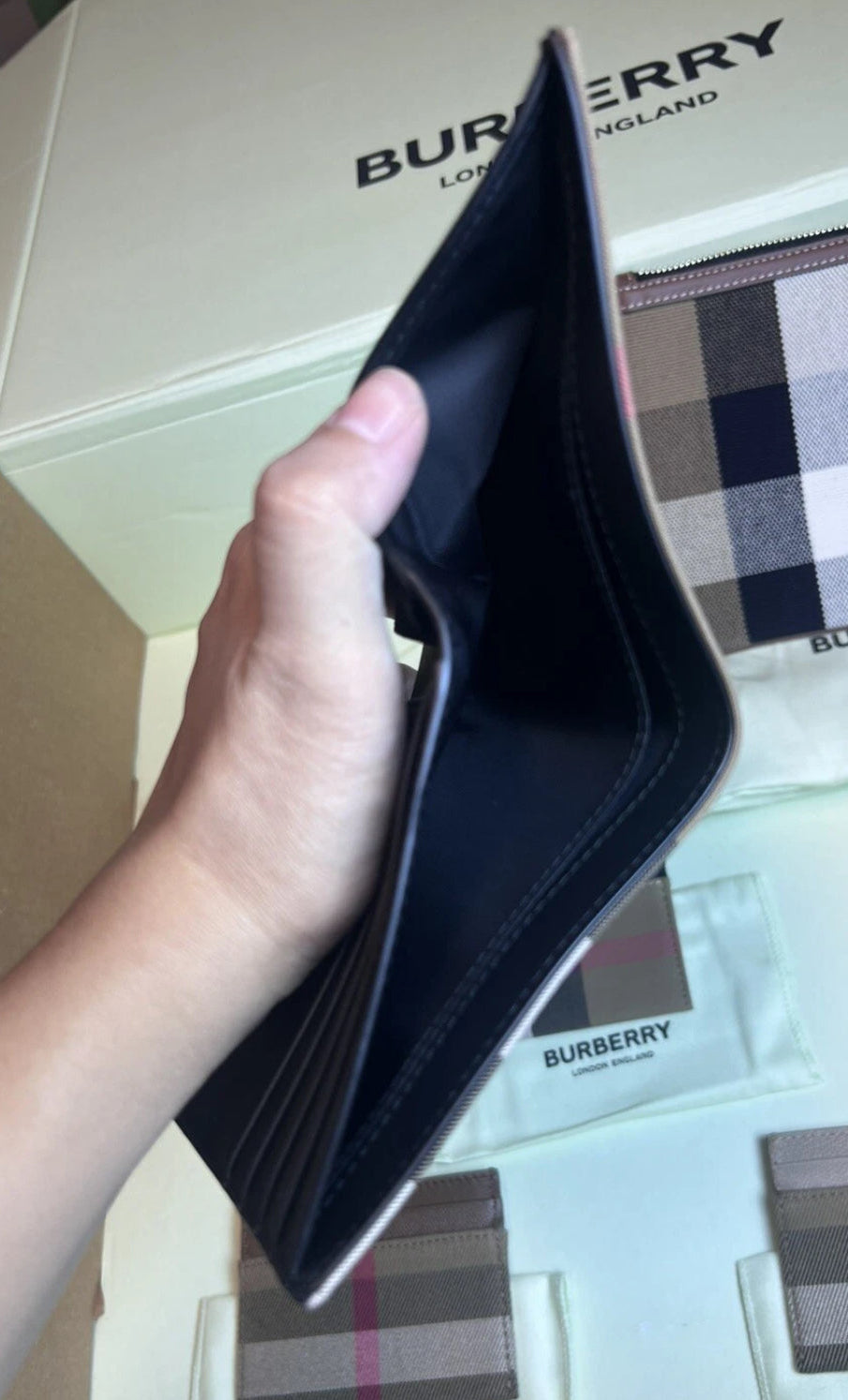 Burberry Men’s Bifold Wallet