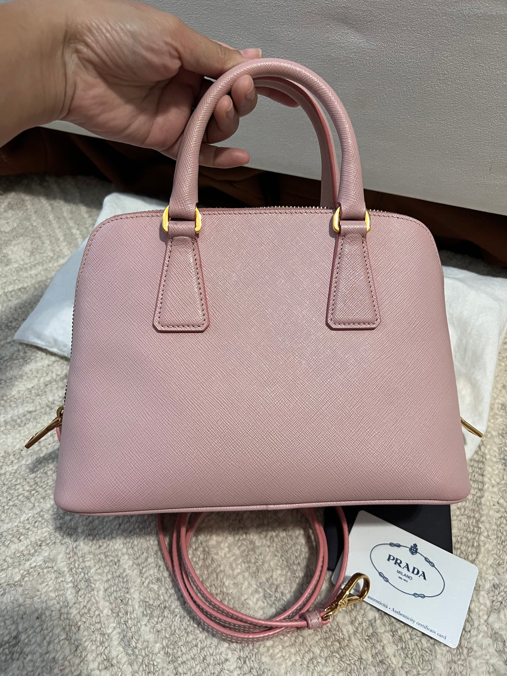 Prada Saffiano Pink