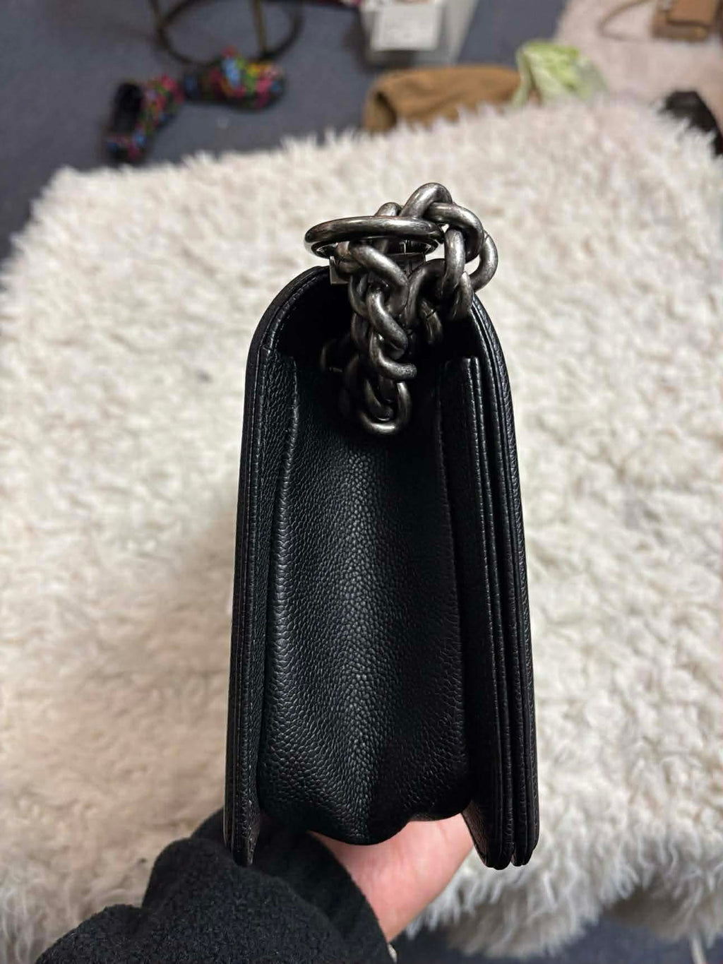 Chanel Leboy Old Medium Black