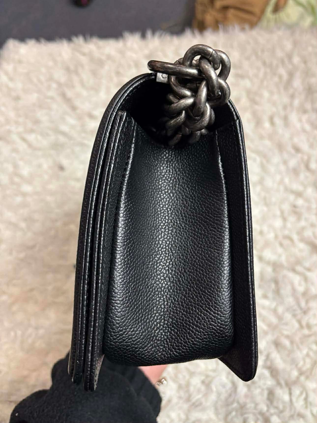 Chanel Leboy Old Medium Black