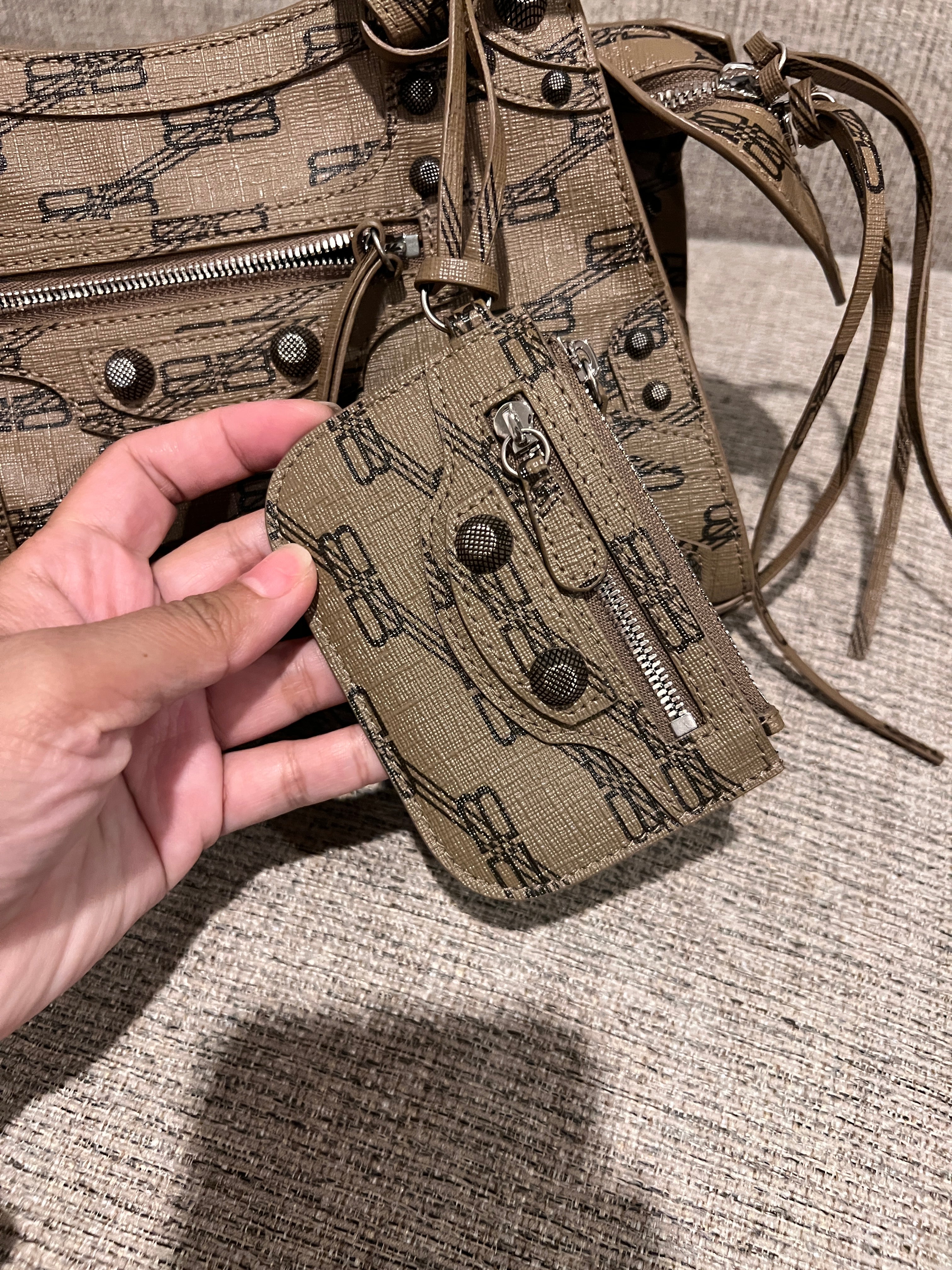 Balenciaga Neo Cagole Monogram XS Crossbody