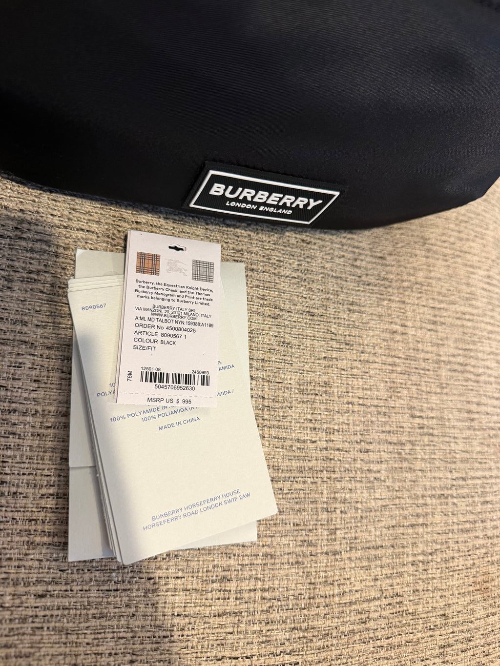 Burberry Nylon Bumbag Belt bag