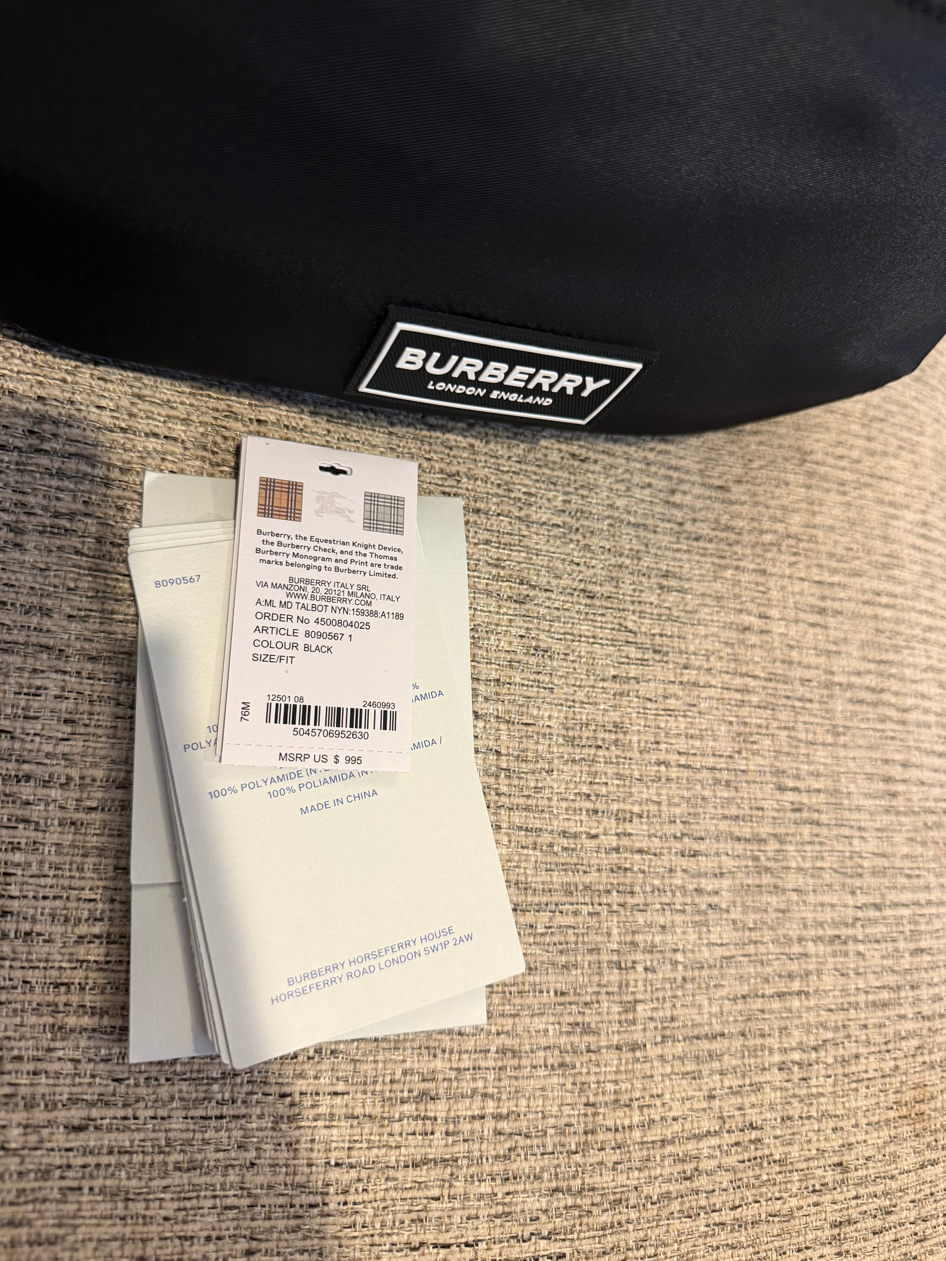Burberry Nylon Bumbag Belt bag