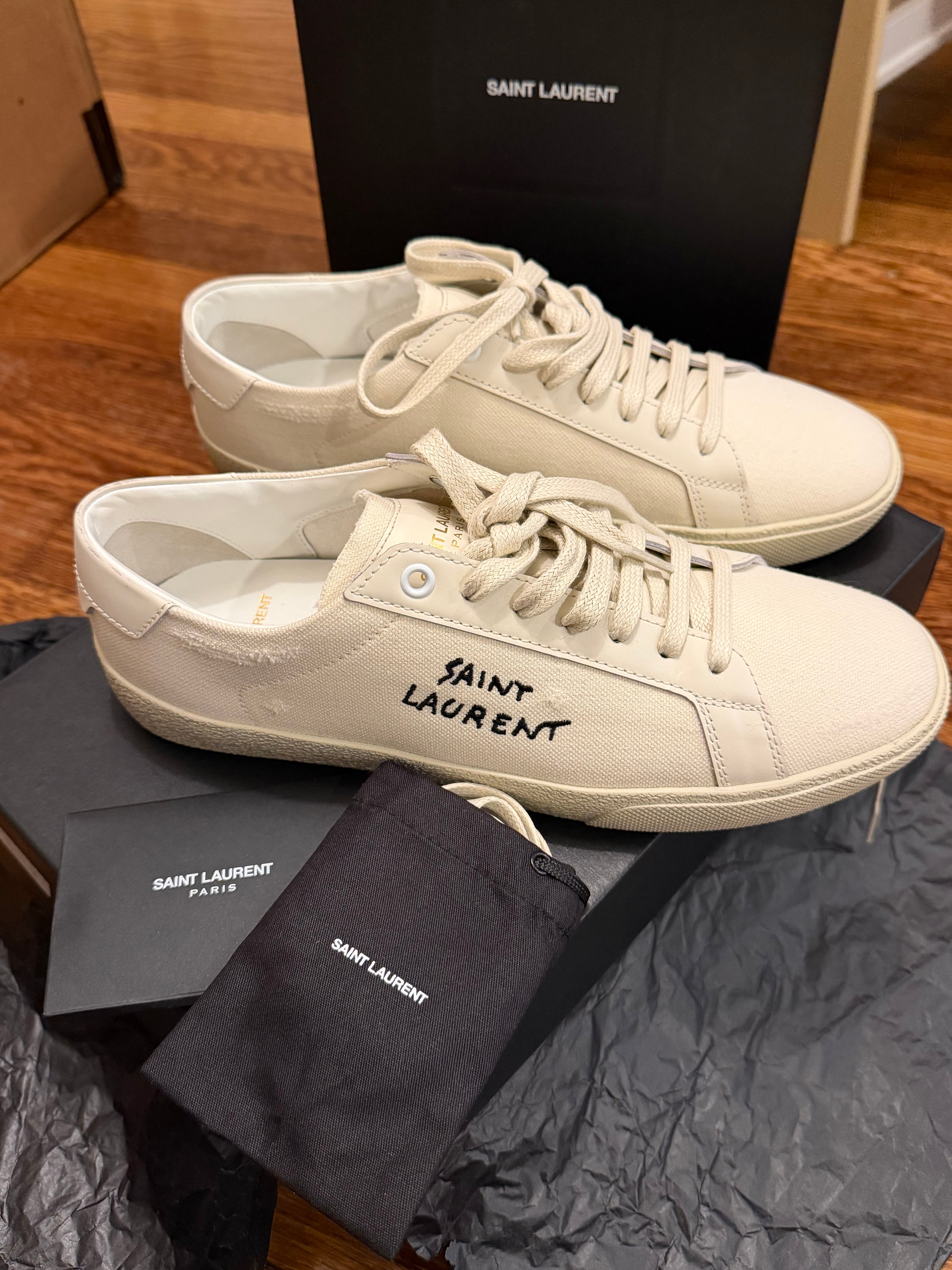YSL Court Sneakers