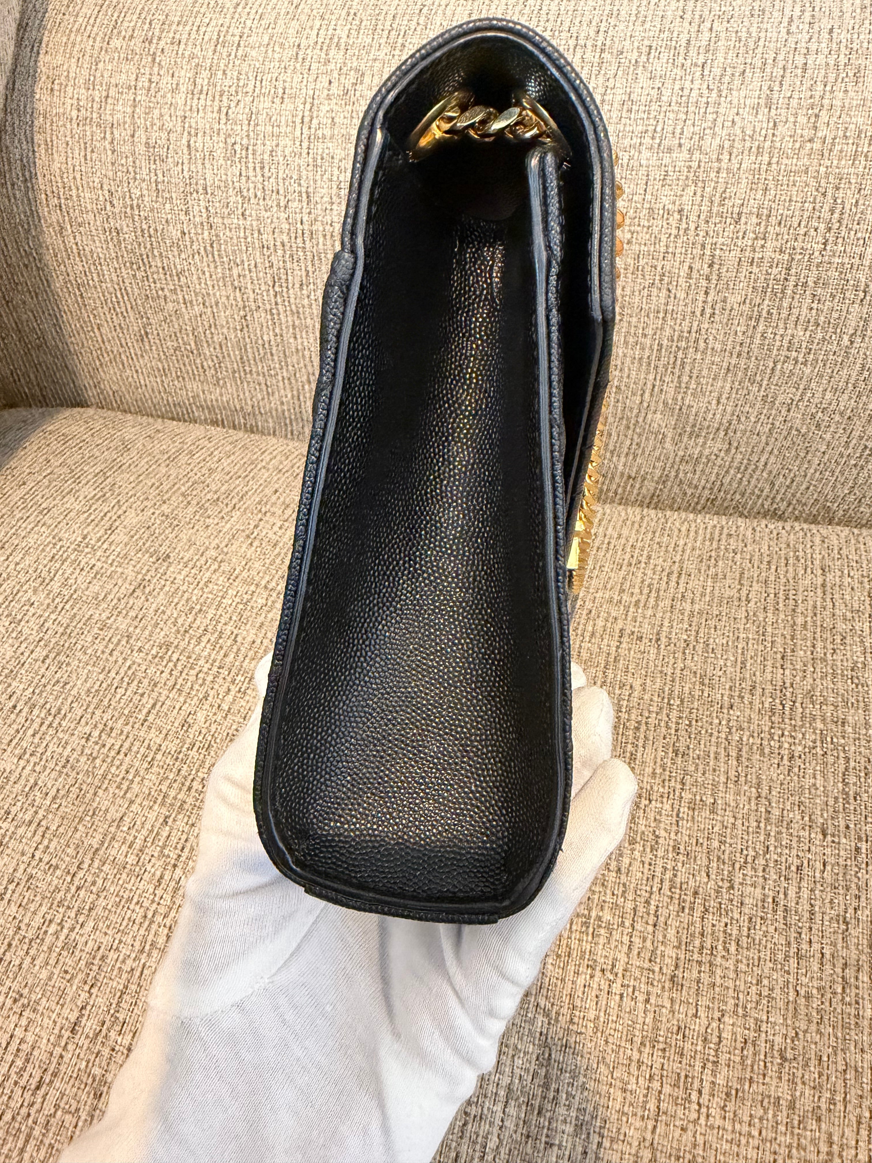 YSL Envelope Medium Black