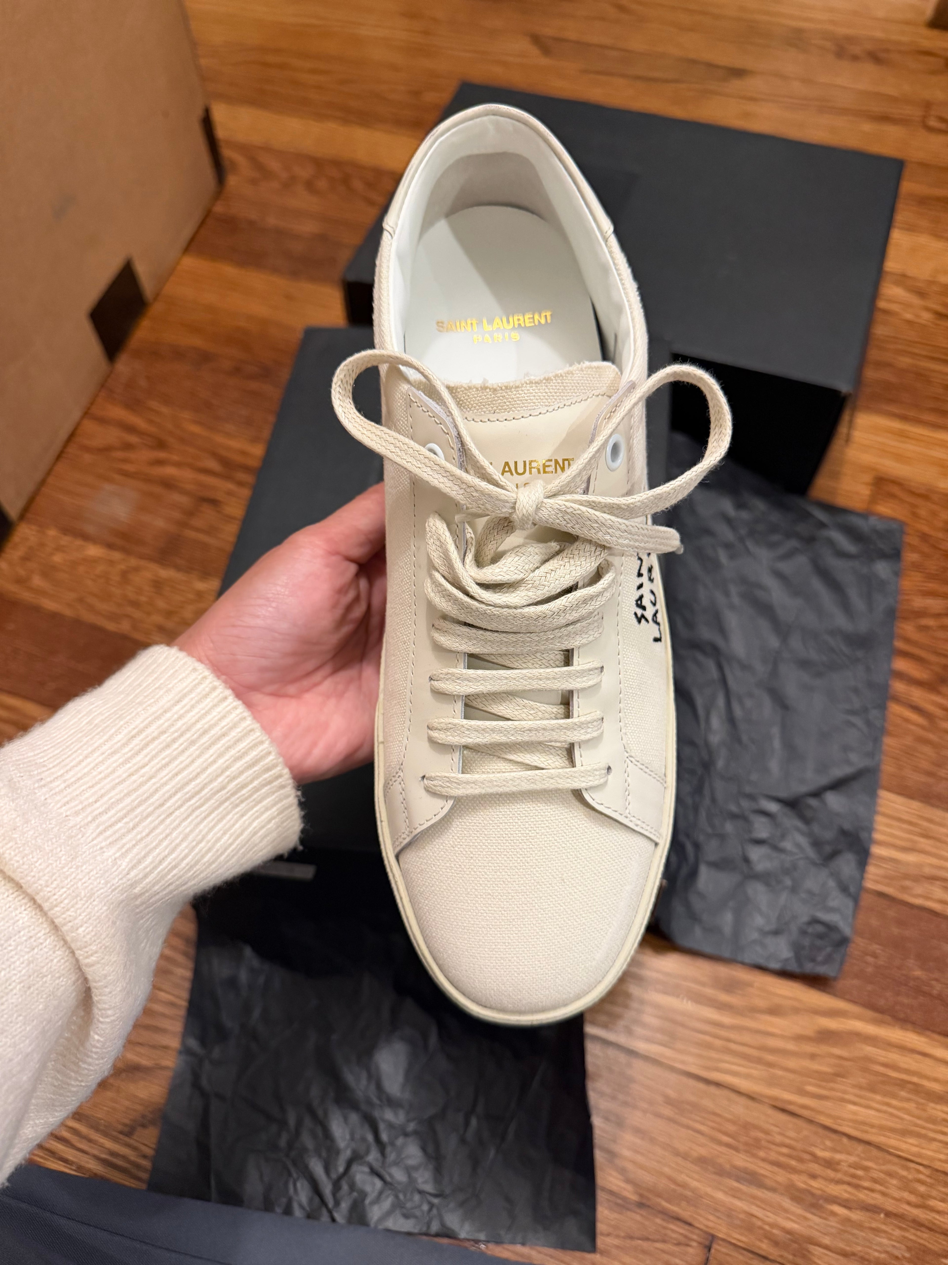 YSL Court Sneakers