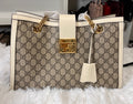 Gucci Supreme Padlock Tote Medium