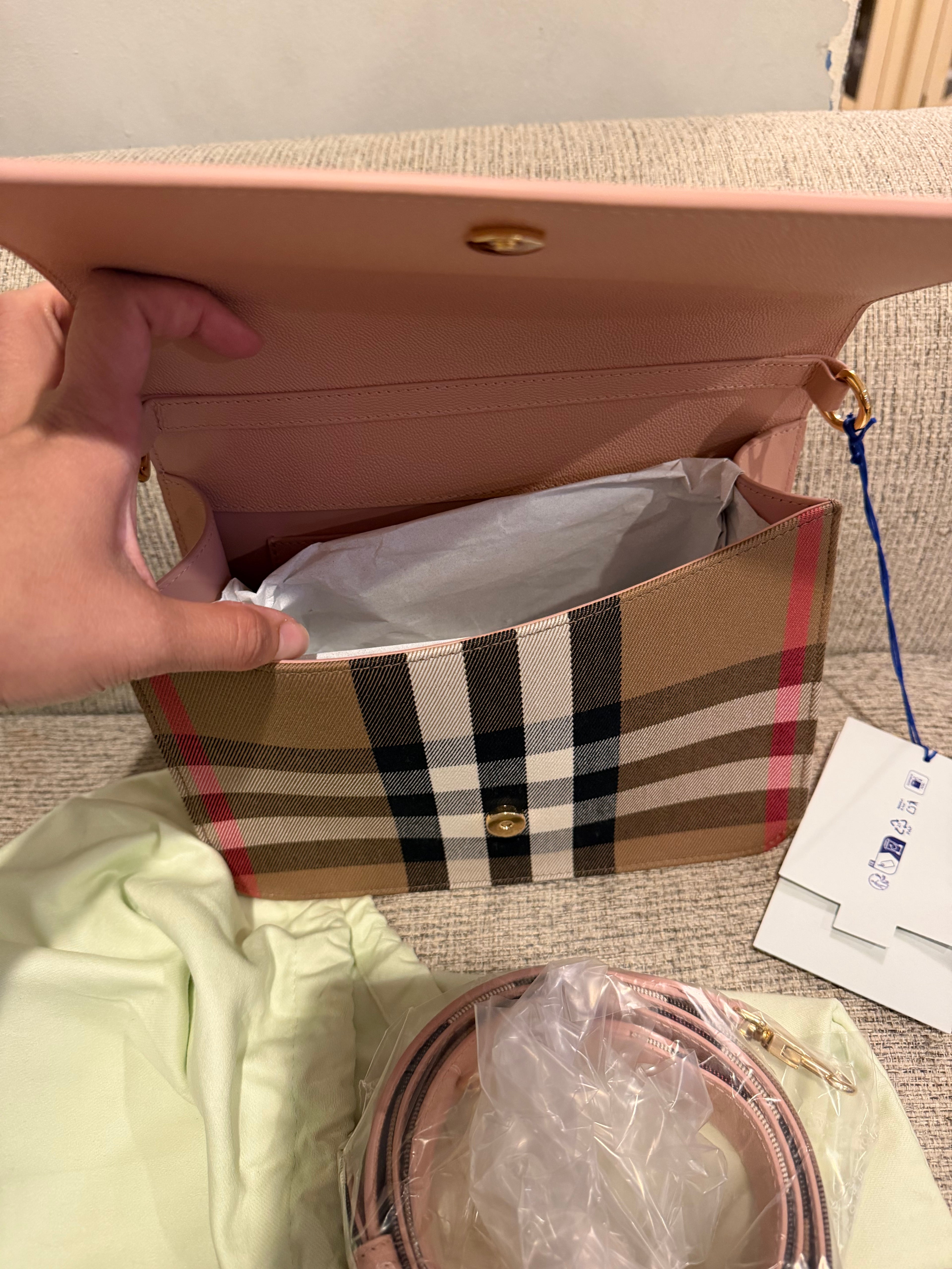 Burberry Pink Medium Crossbody Pink