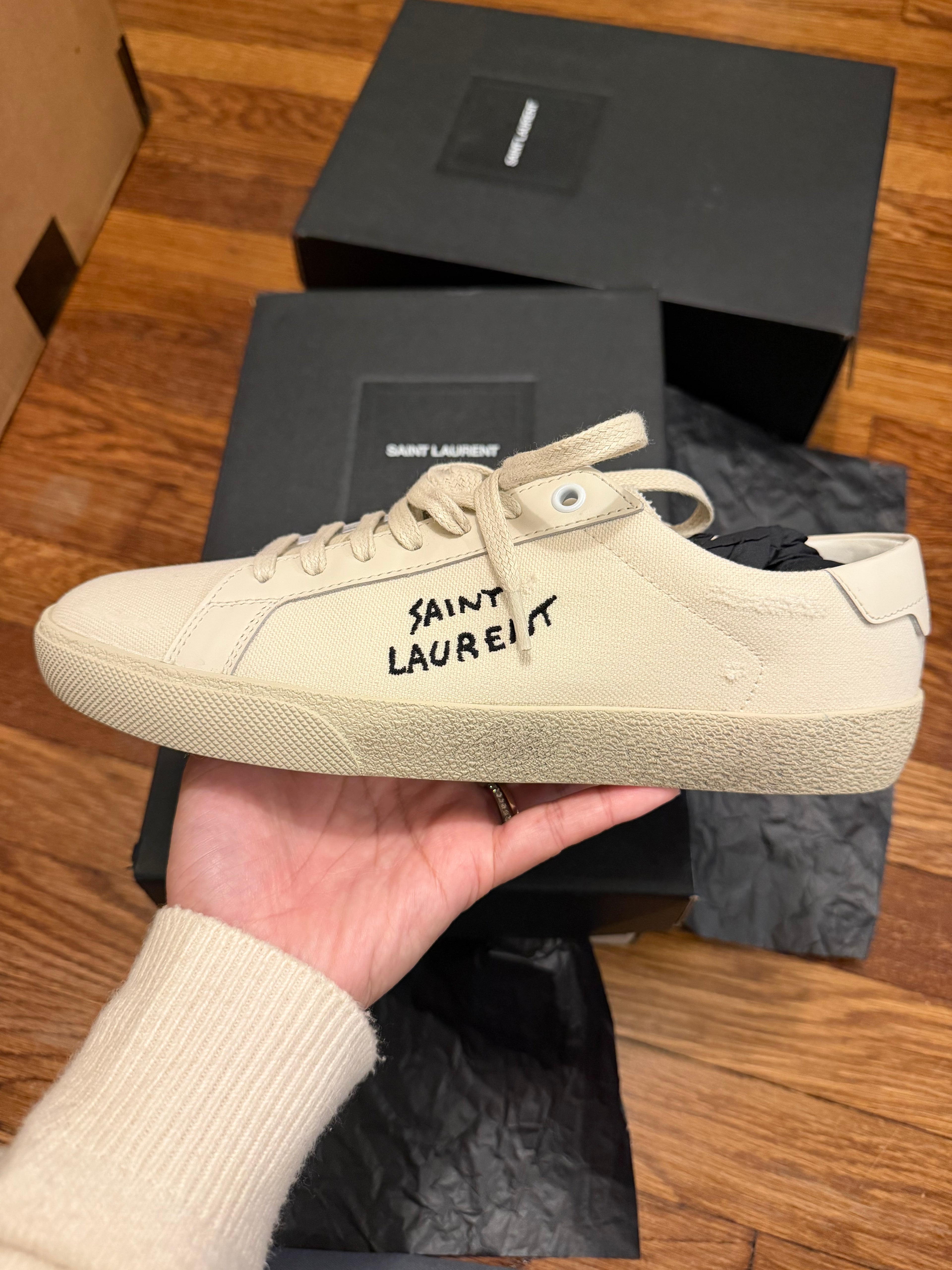 YSL Court Sneakers
