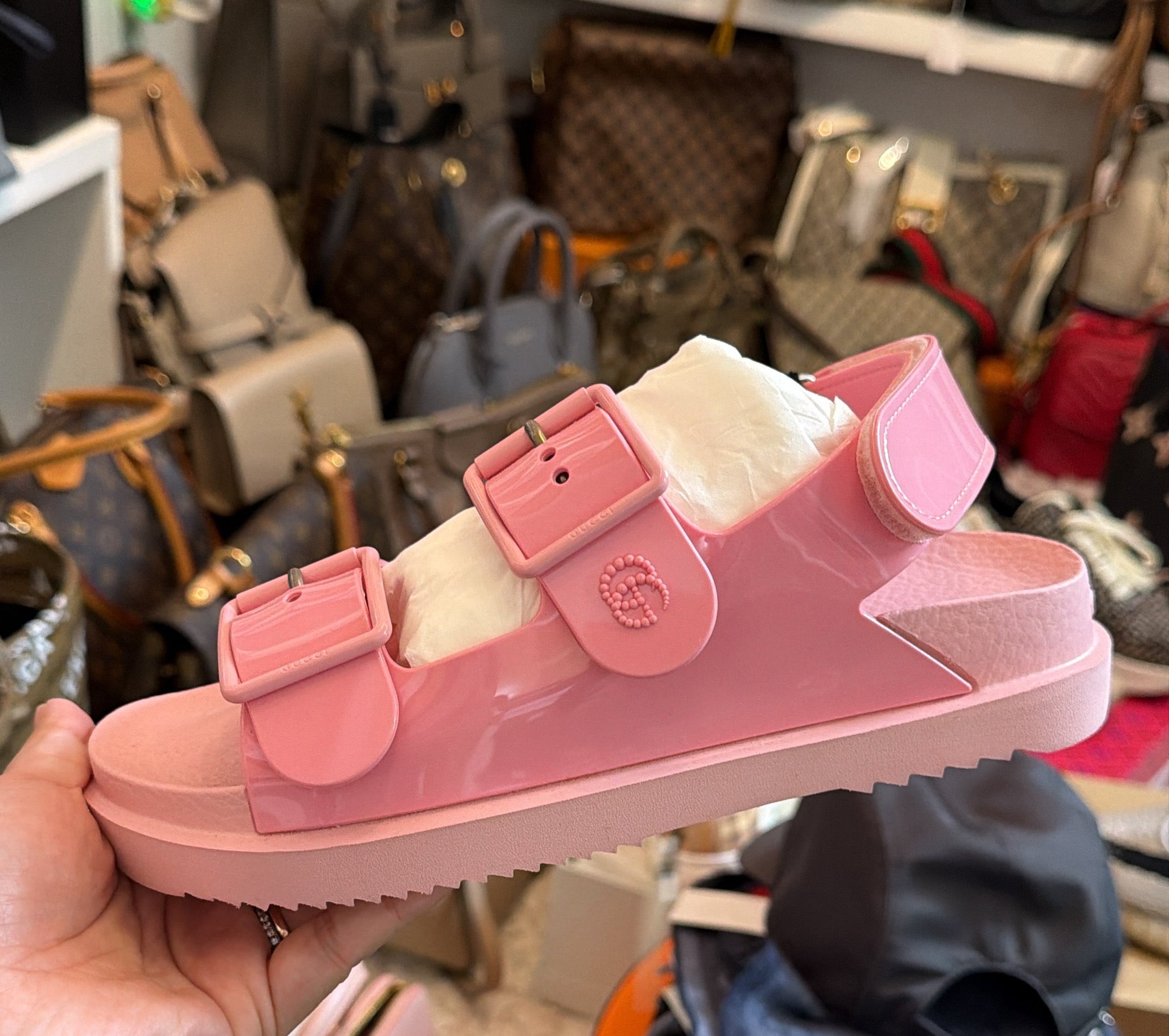 Gucci Rubber Sandals