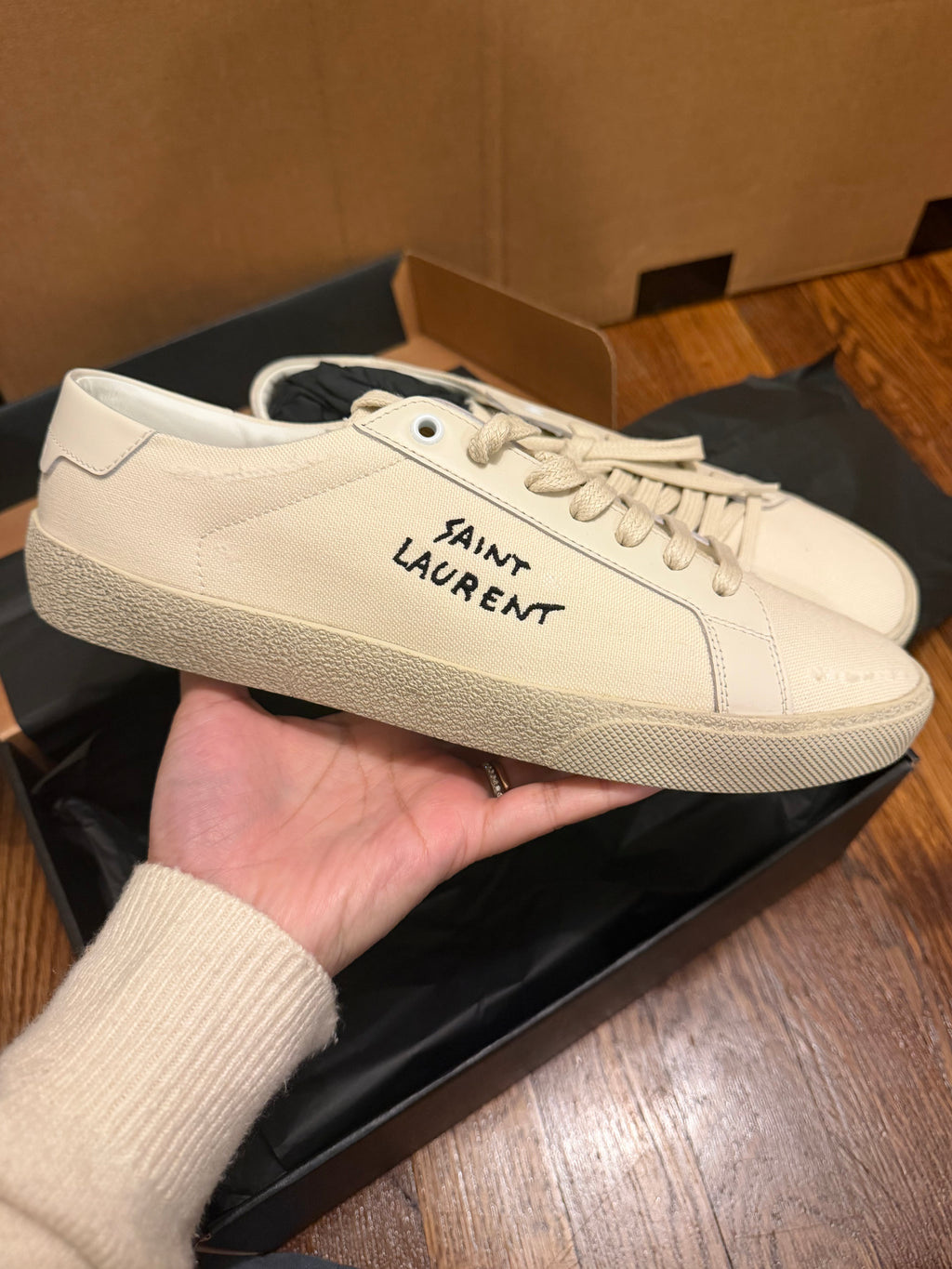 YSL Court Sneakers