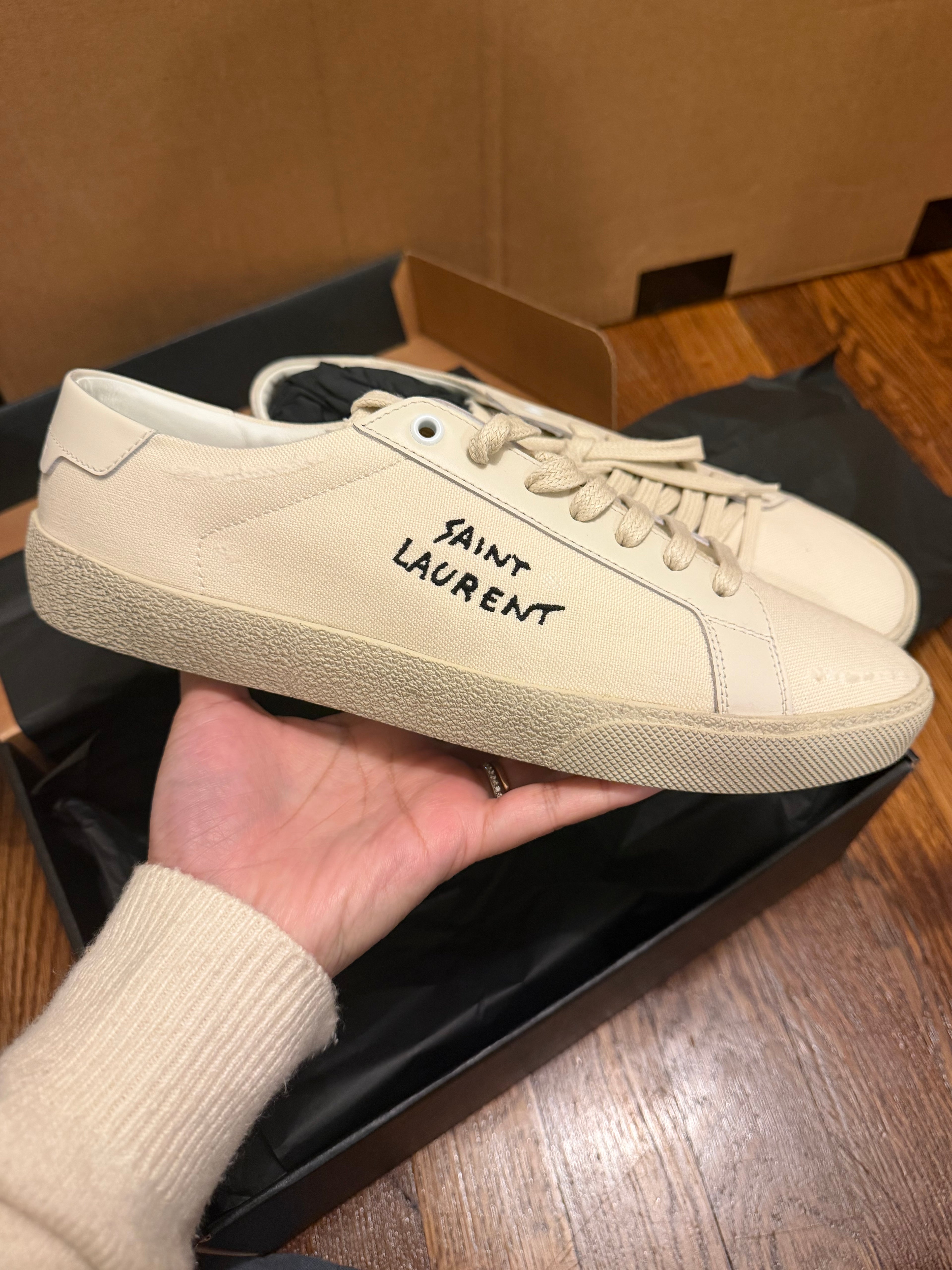 YSL Court Sneakers