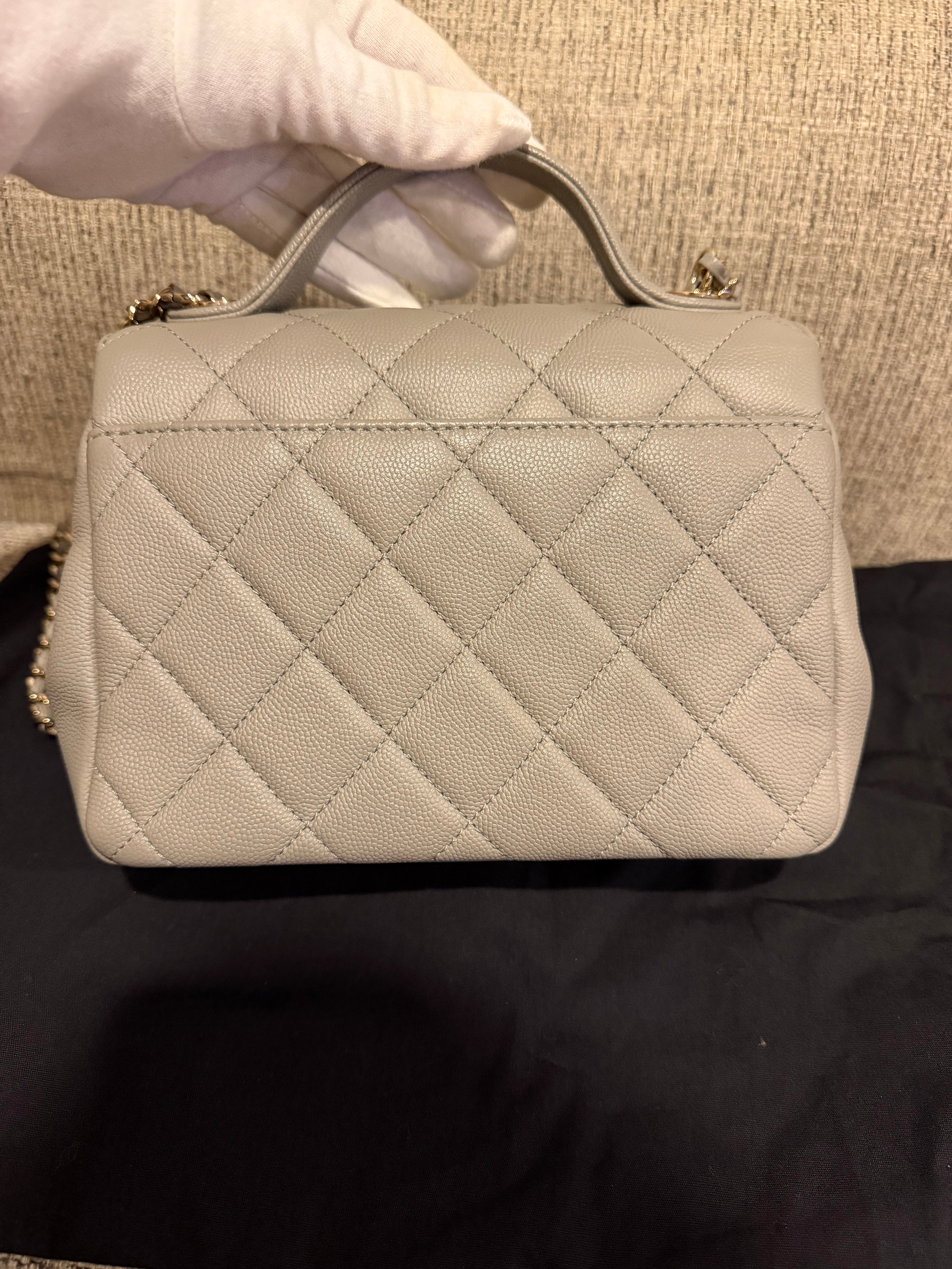 Chanel Business Affinity Grey Small
