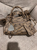 Balenciaga Neo Cagole Monogram XS Crossbody
